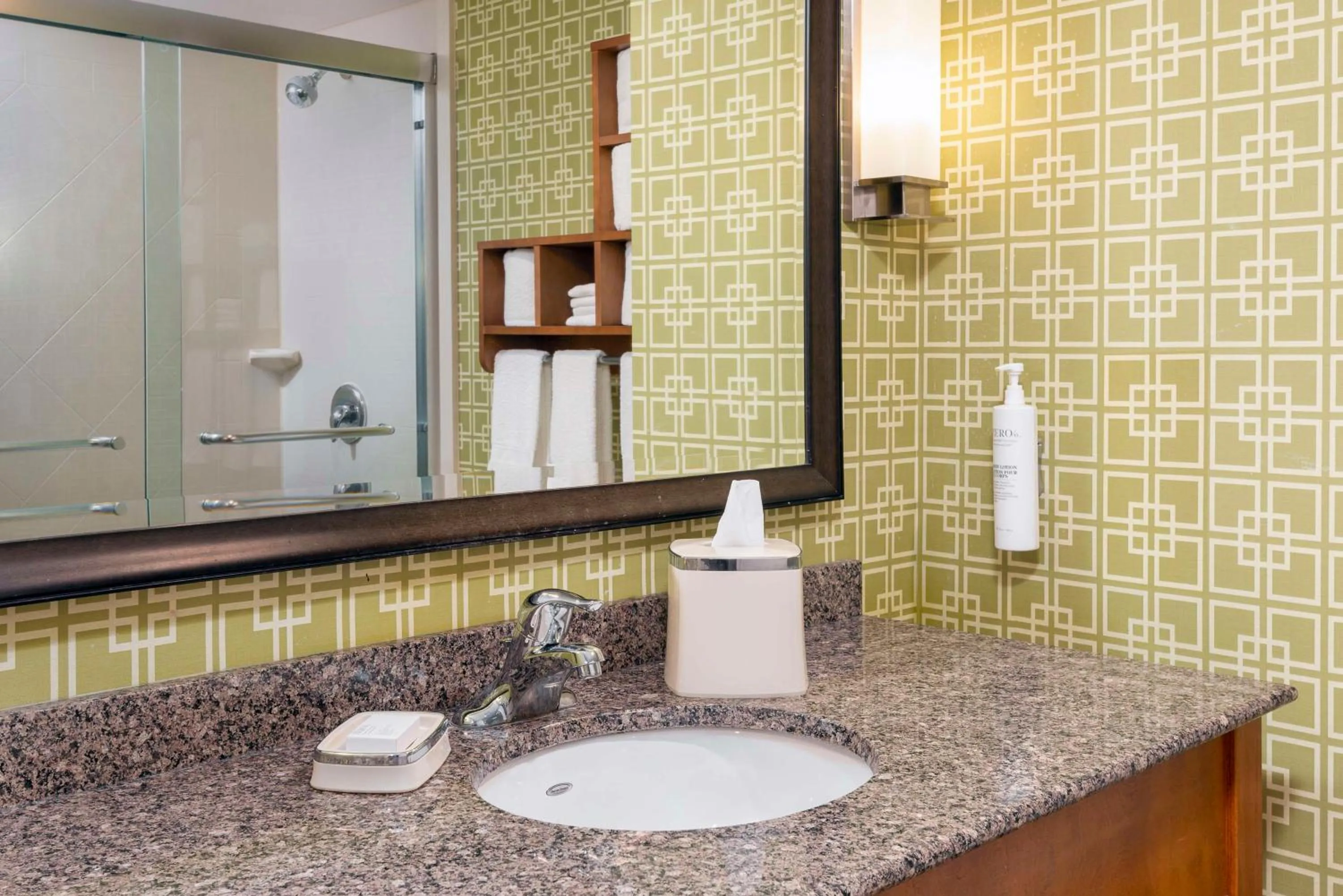 Bathroom in Hampton Inn and Suites Clayton/St. Louis-Galleria Area