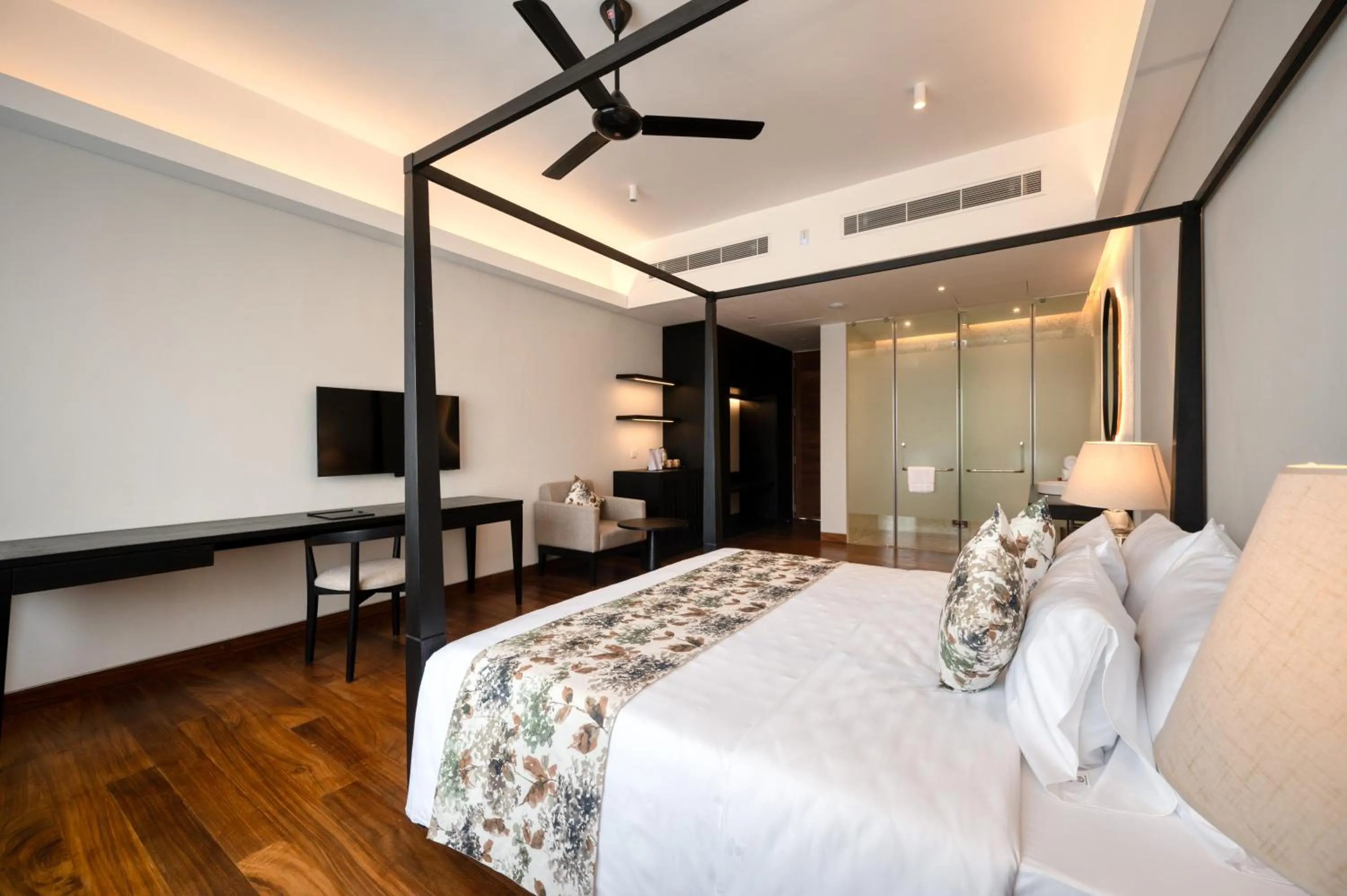 Bed in Taprobane House