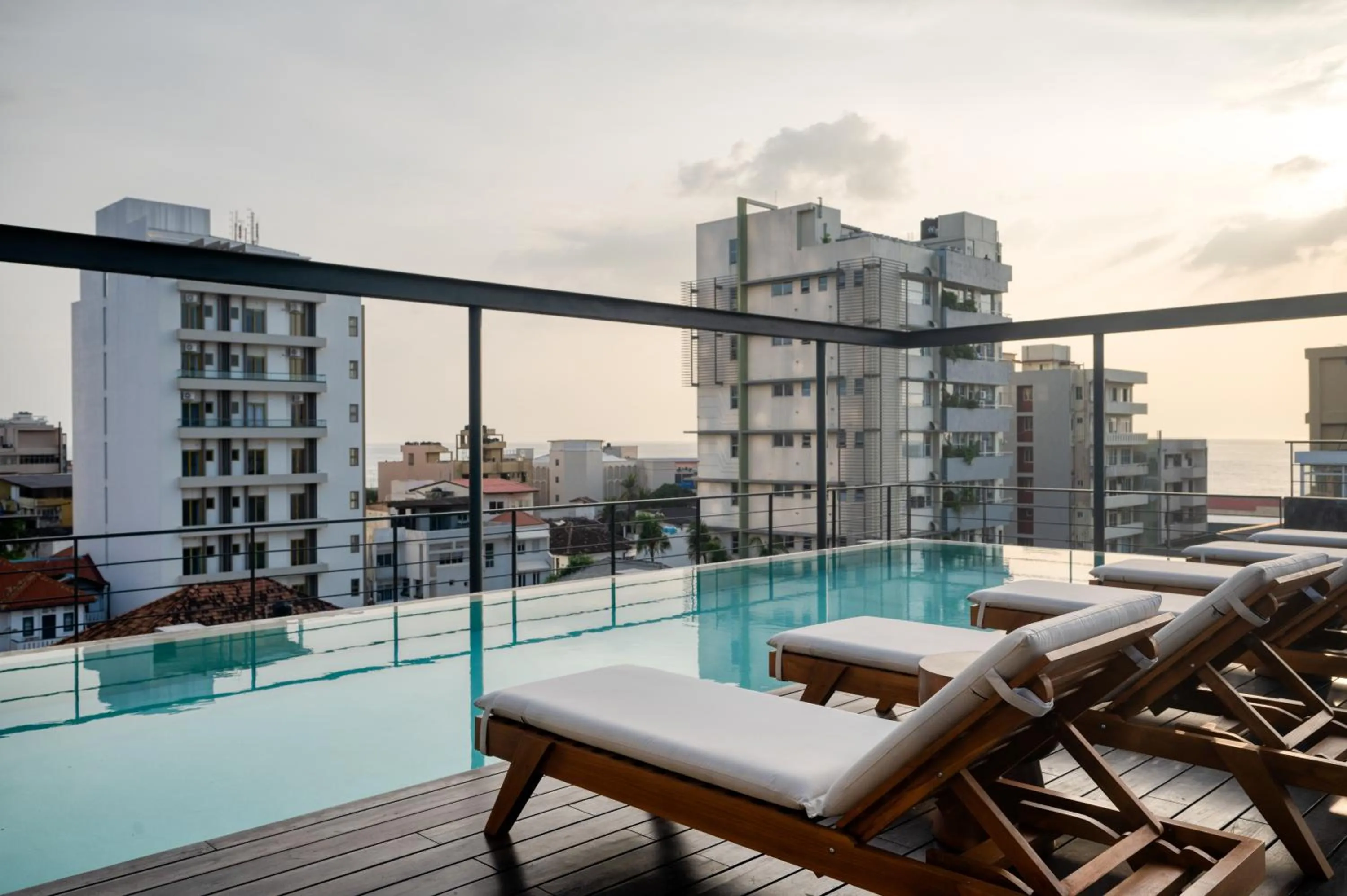 Swimming pool in Taprobane House