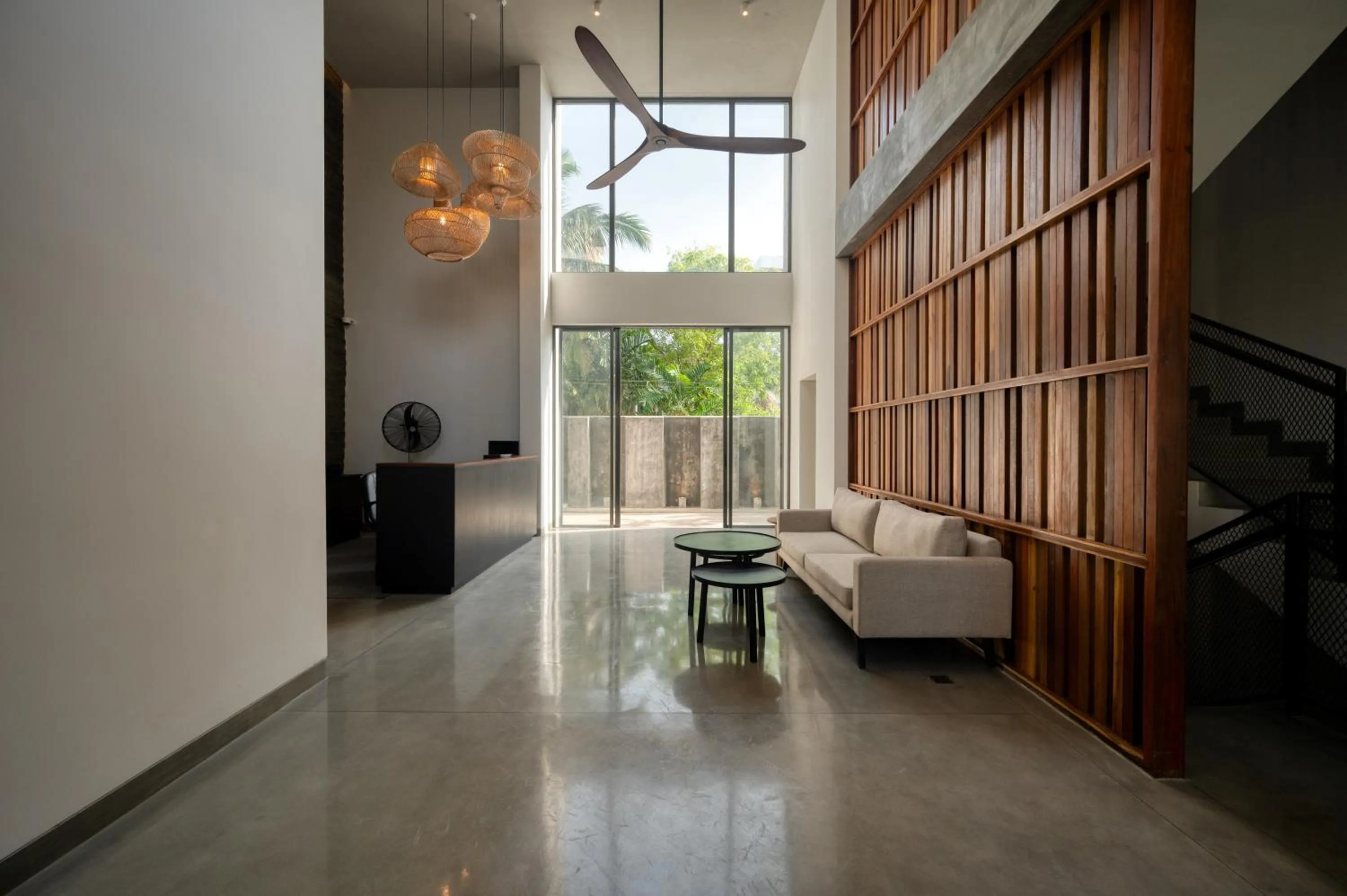 Seating area in Taprobane House