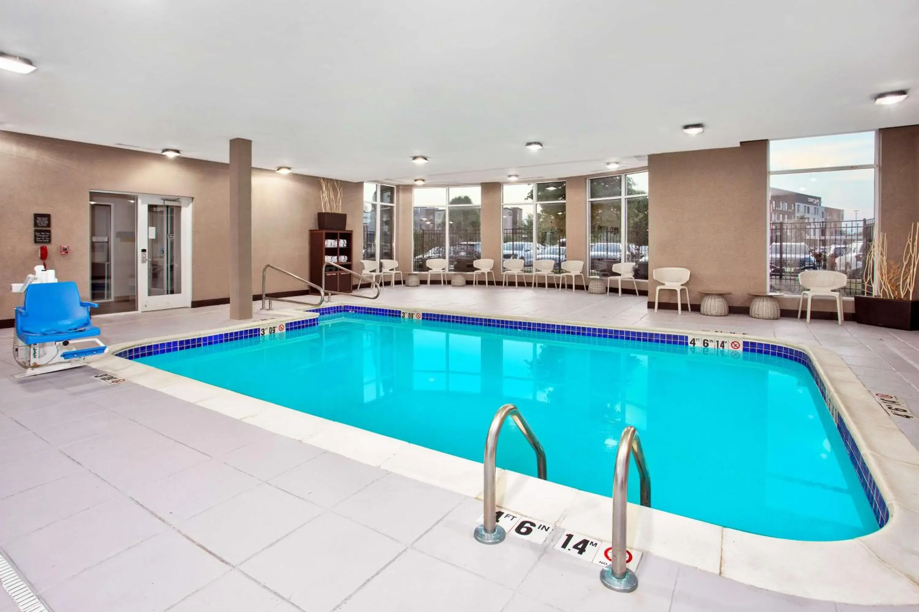 Pool view in Hilton Garden Inn Benton Harbor Pool view in Hilton Garden Inn Benton Harbor