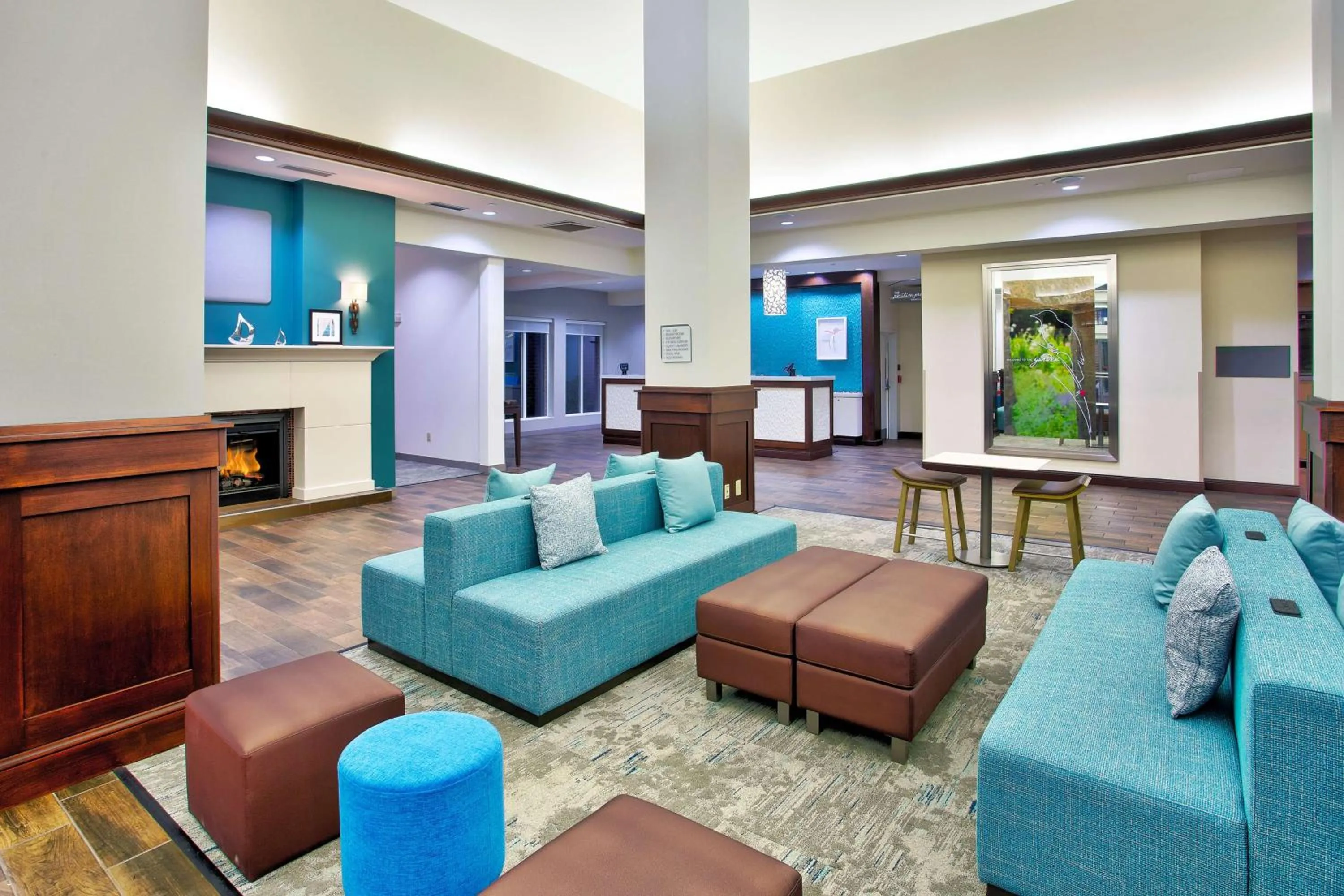 Lobby or reception in Hilton Garden Inn Benton Harbor