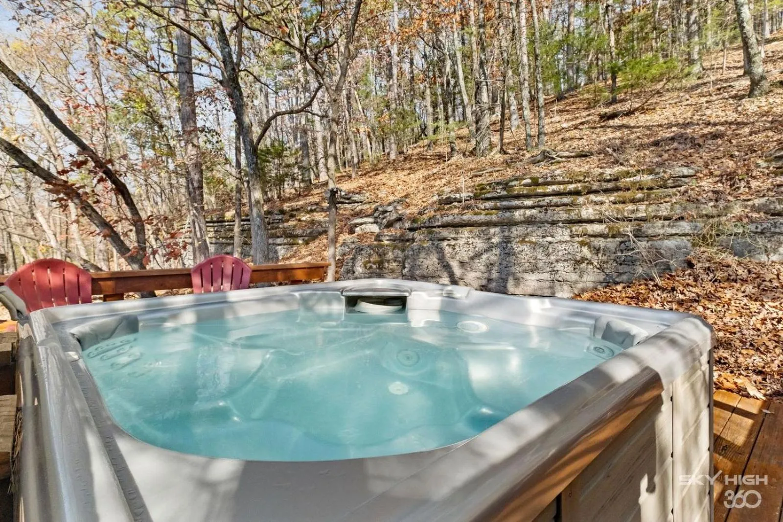 Hot Tub in Cinnamon Valley