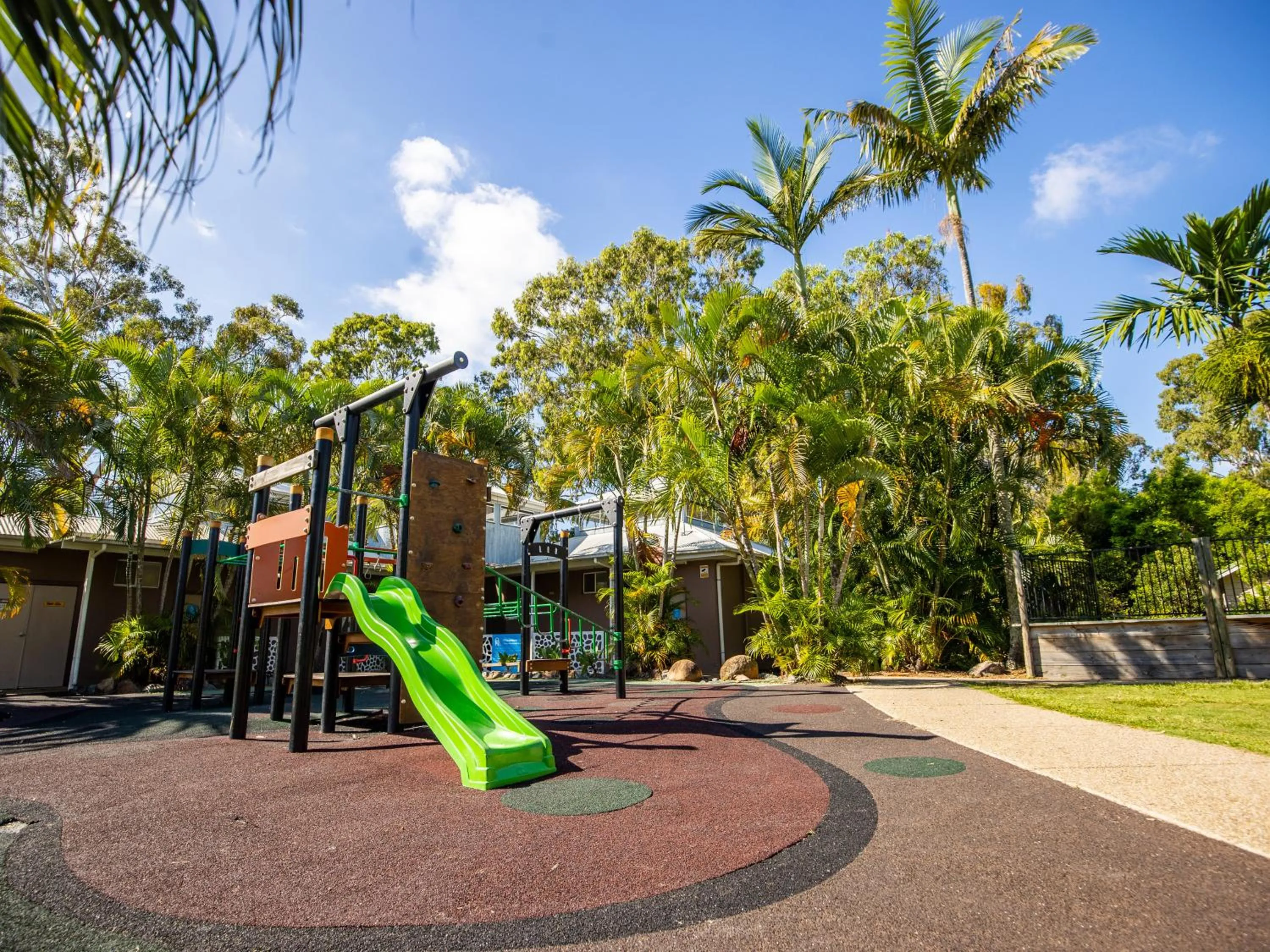Children play ground in NRMA Treasure Island Holiday Resort
