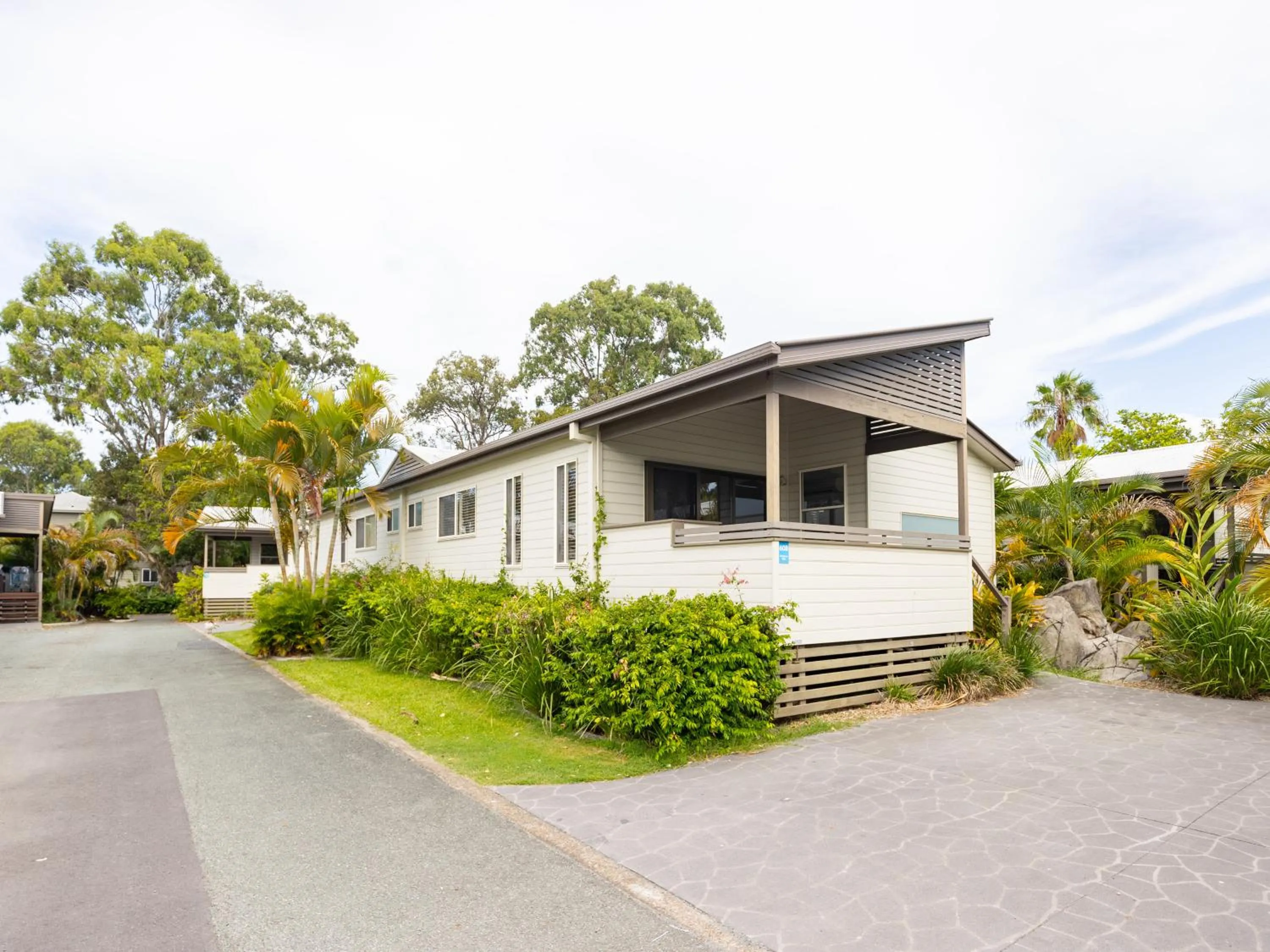 Property building in NRMA Treasure Island Holiday Resort