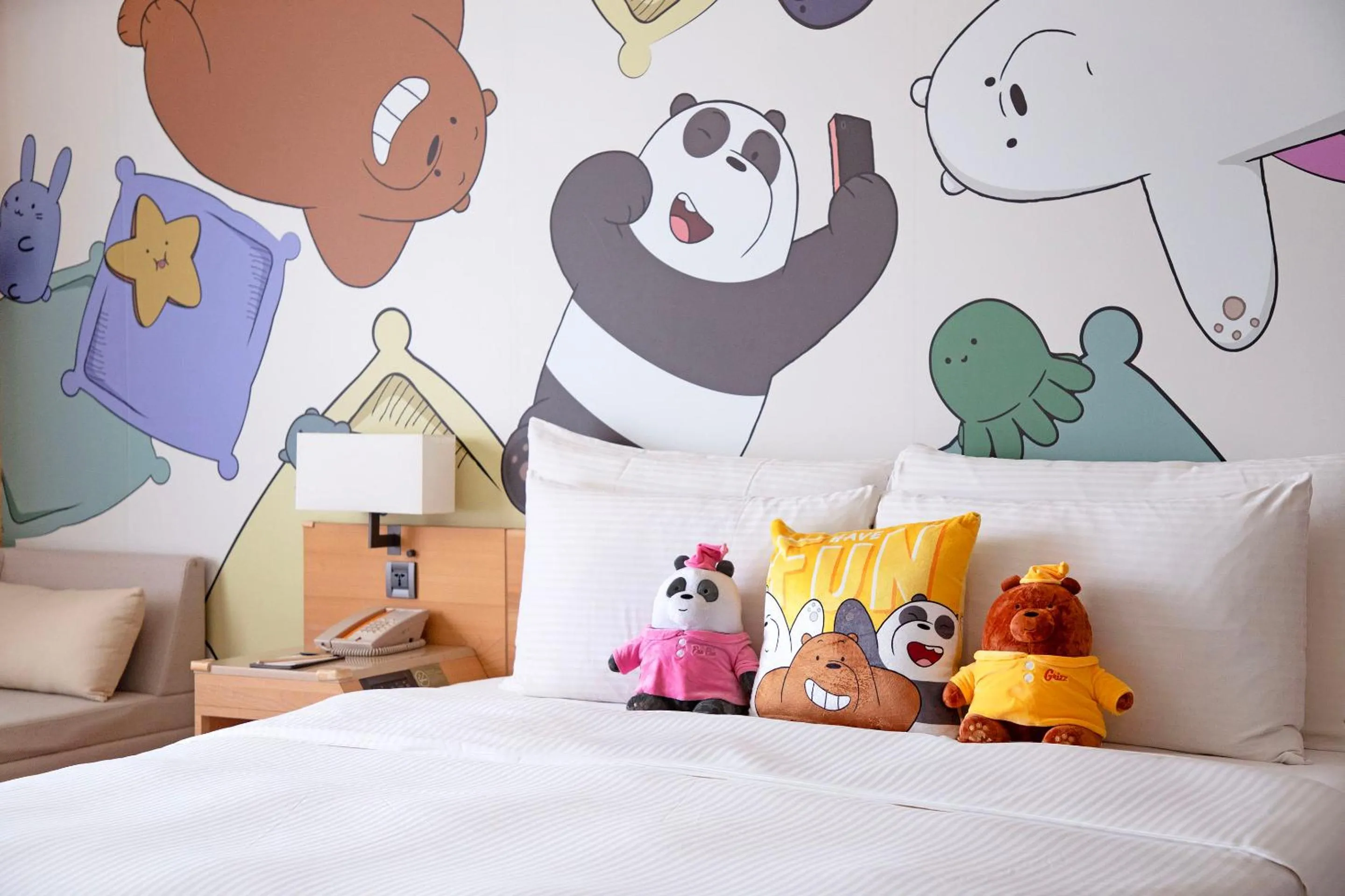 Bed in Hotel COZZI Ximen Tainan