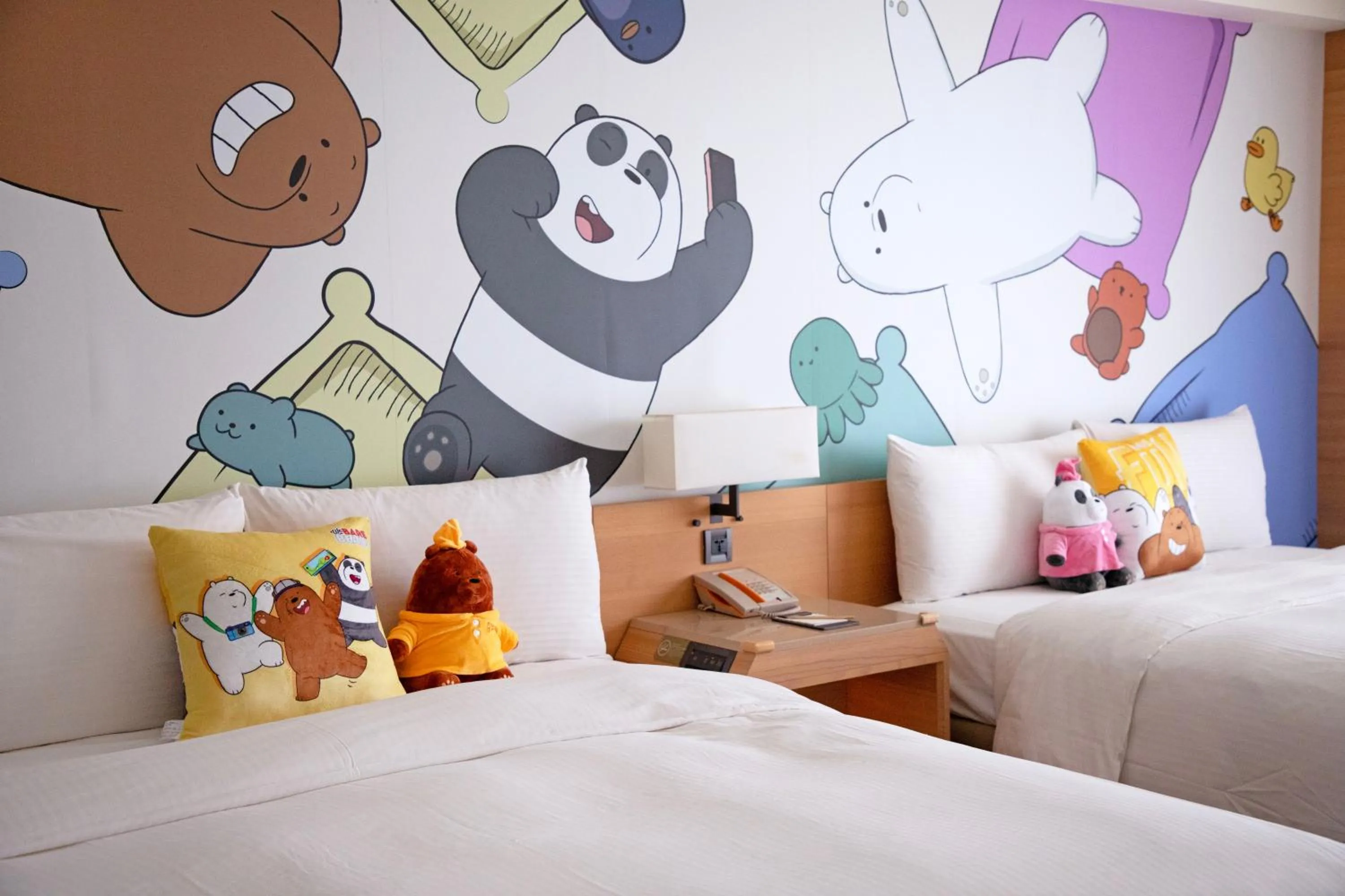 Bed in Hotel COZZI Ximen Tainan