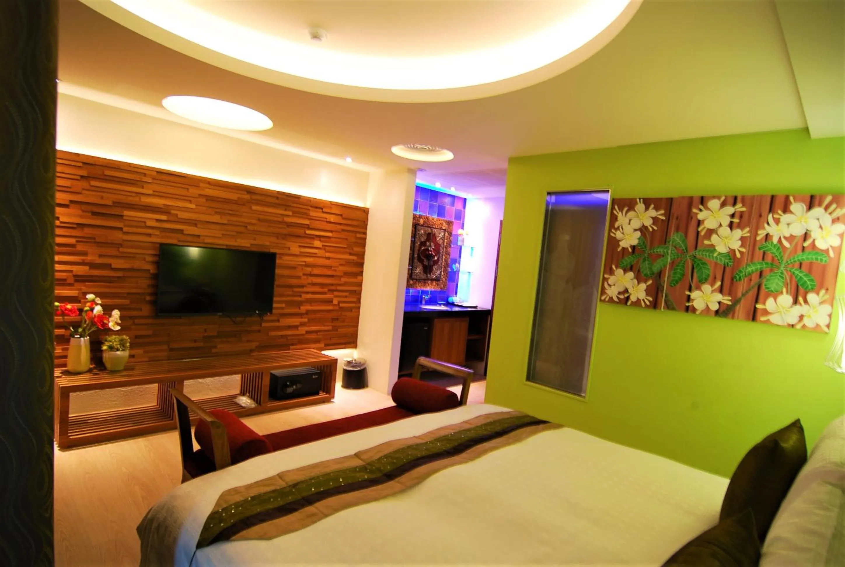 Bed in A&L Inn 戀灣旅棧