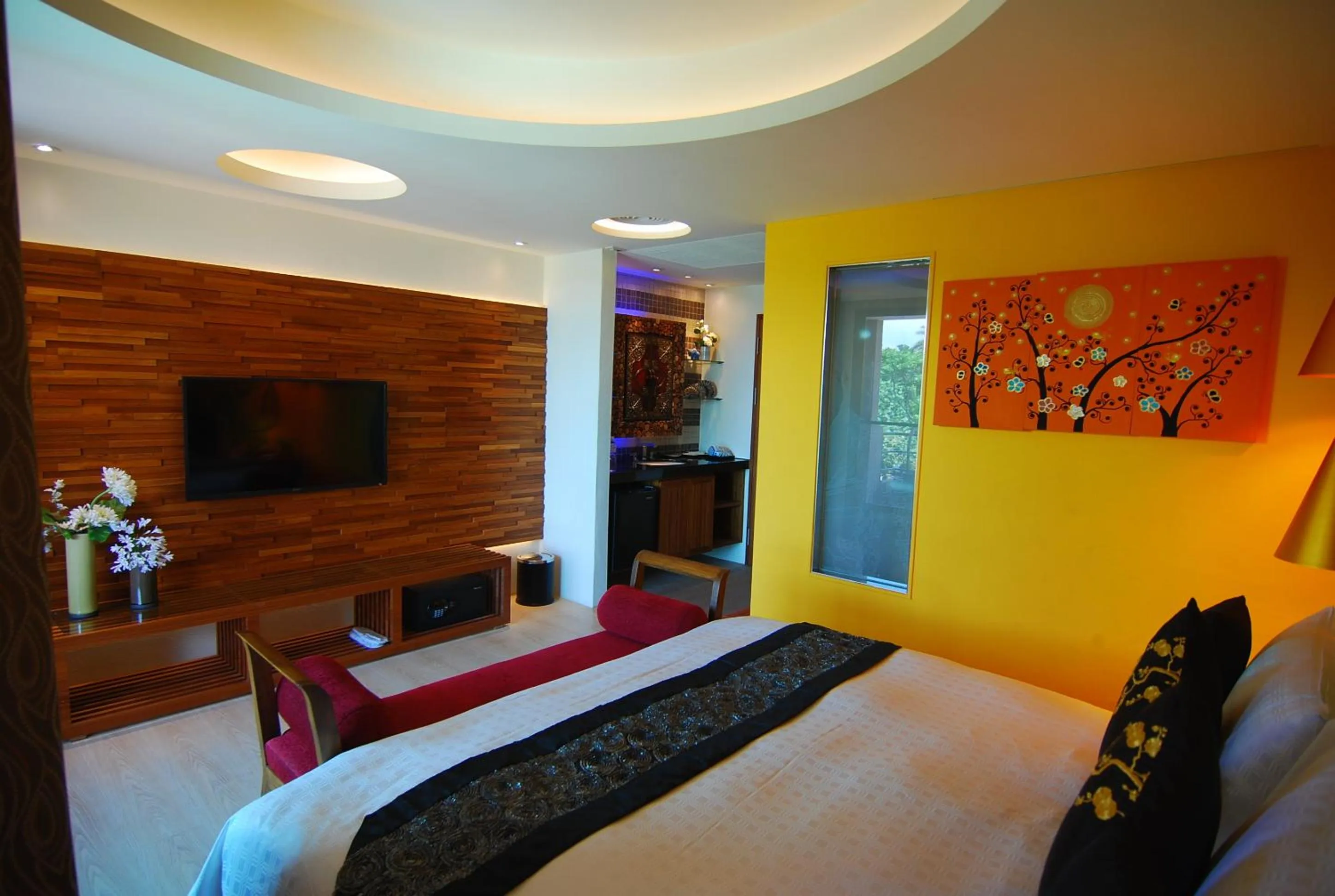 Bed in A&L Inn 戀灣旅棧