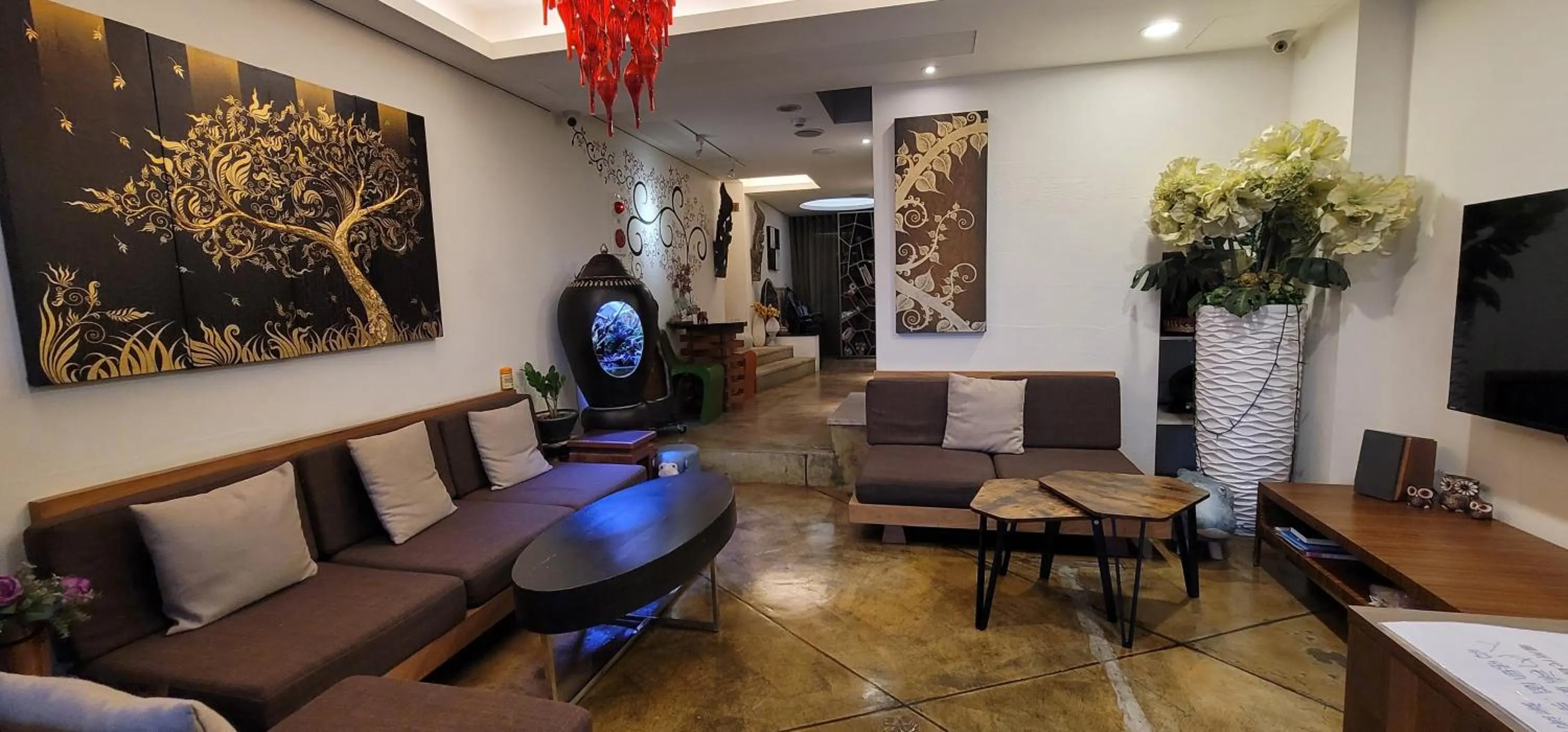 Living room in A&L Inn 戀灣旅棧