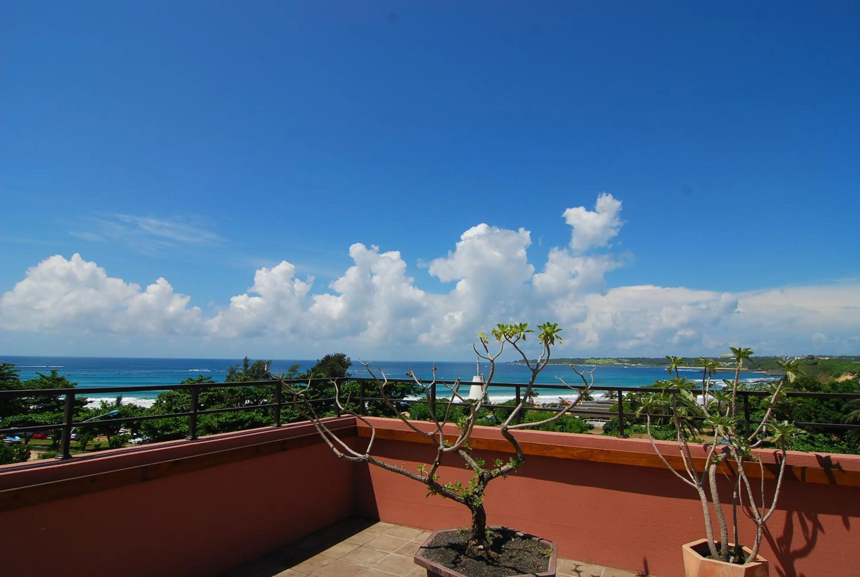 Balcony/Terrace in A&L Inn 戀灣旅棧
