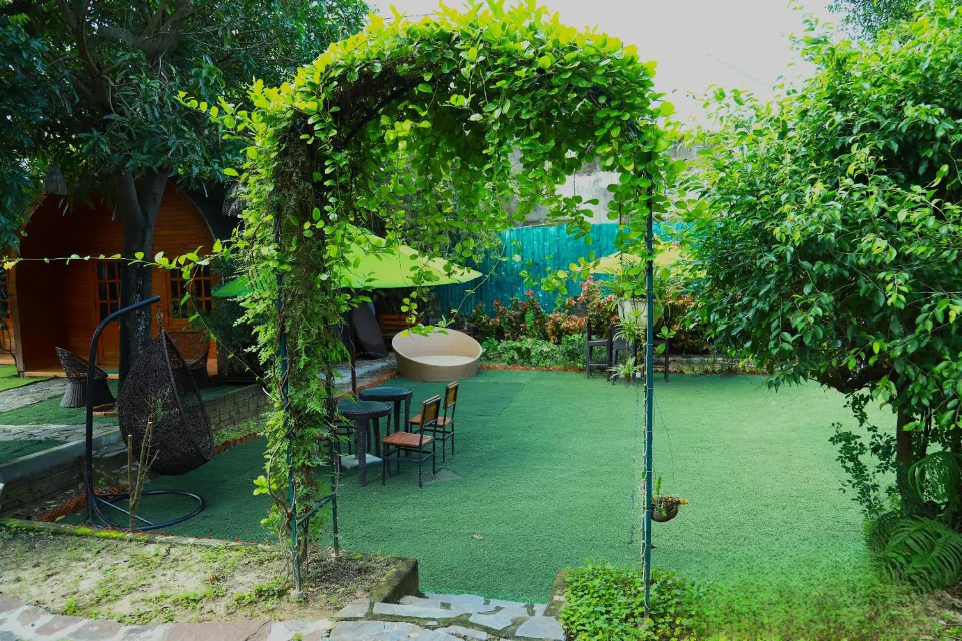 Garden view in Hoi An Coco Farm