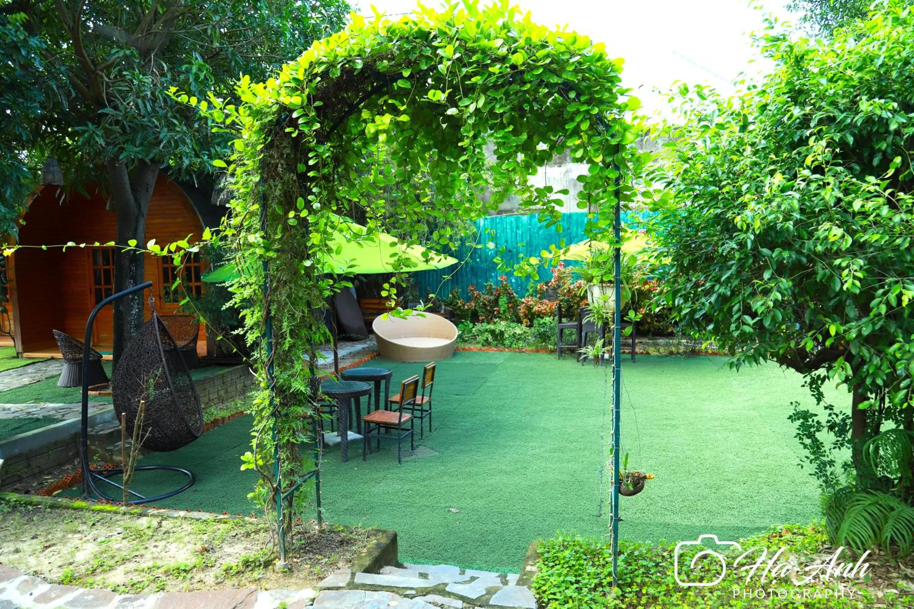 Garden view in Hoi An Coco Farm