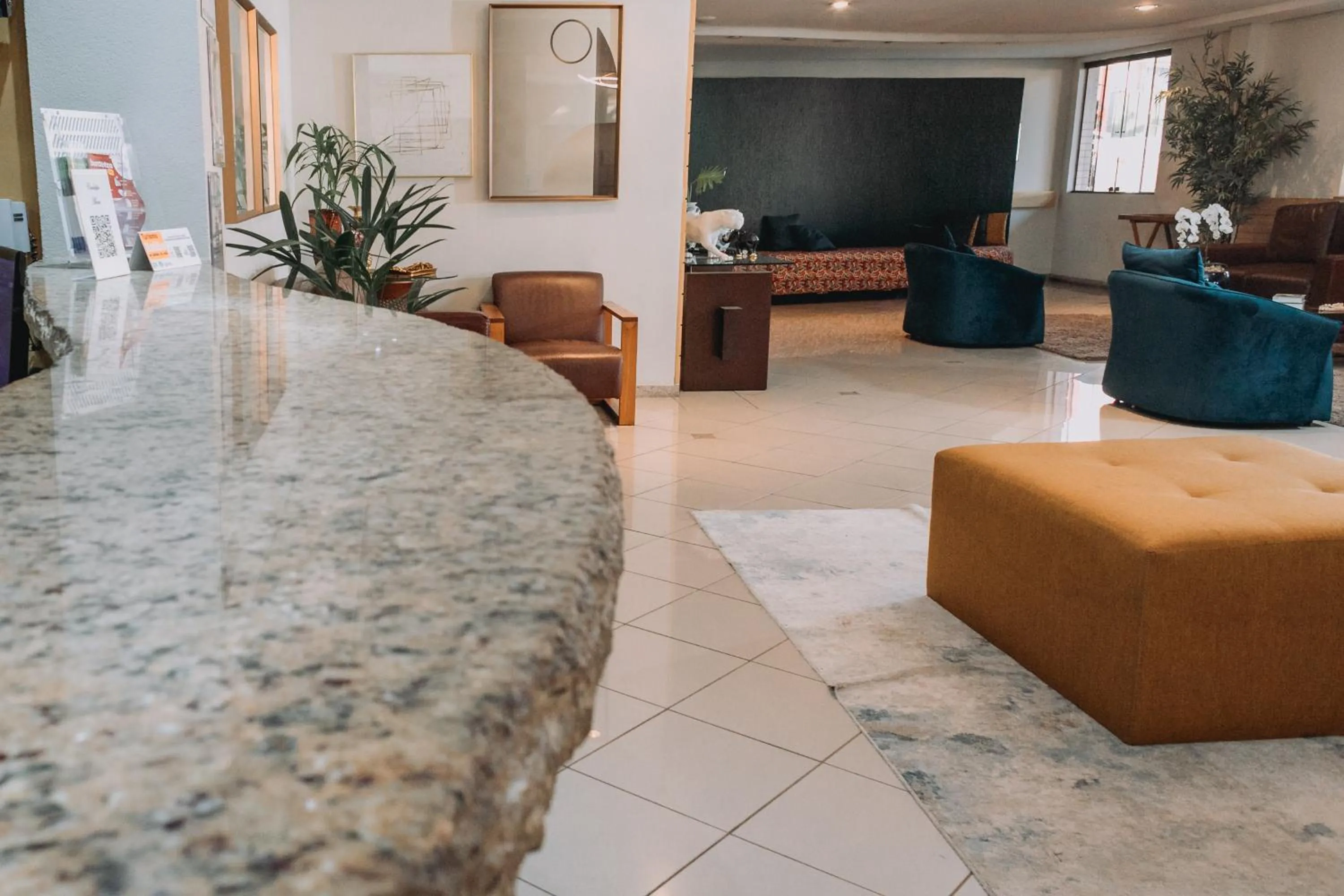 Lobby or reception in Itatiba Orion Hotel