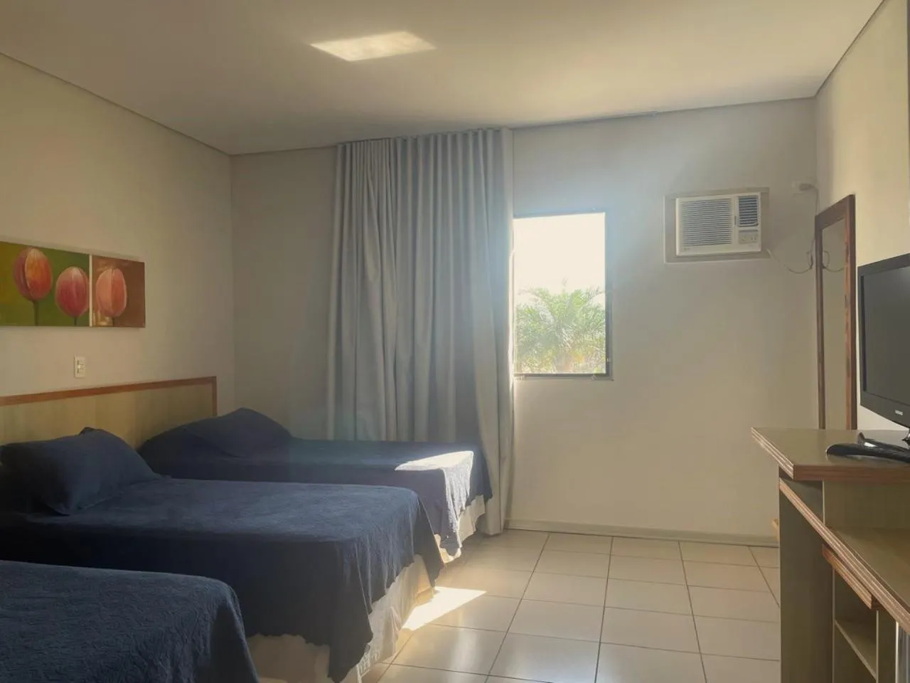 Bed in Itatiba Orion Hotel