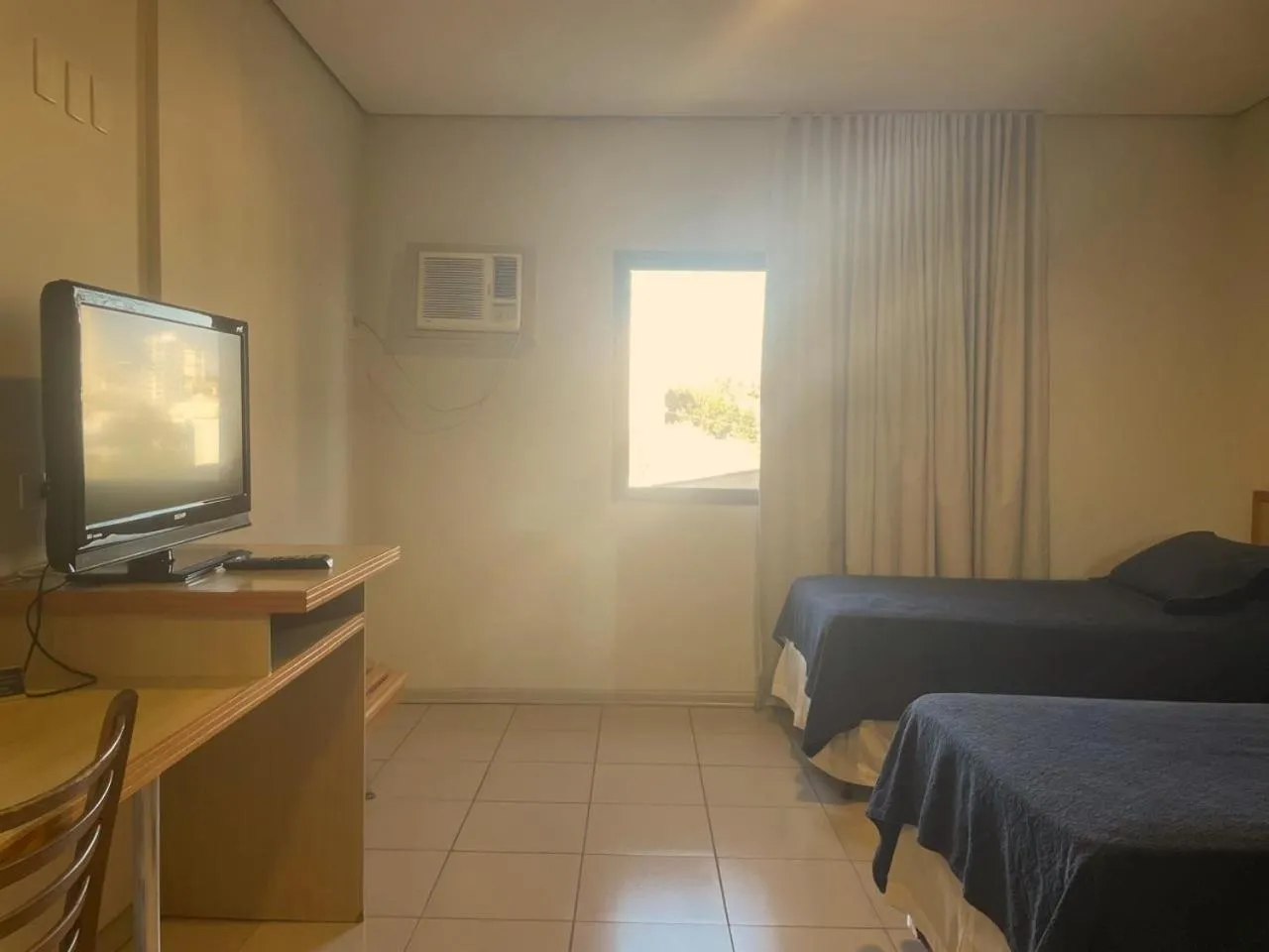 Bed in Itatiba Orion Hotel