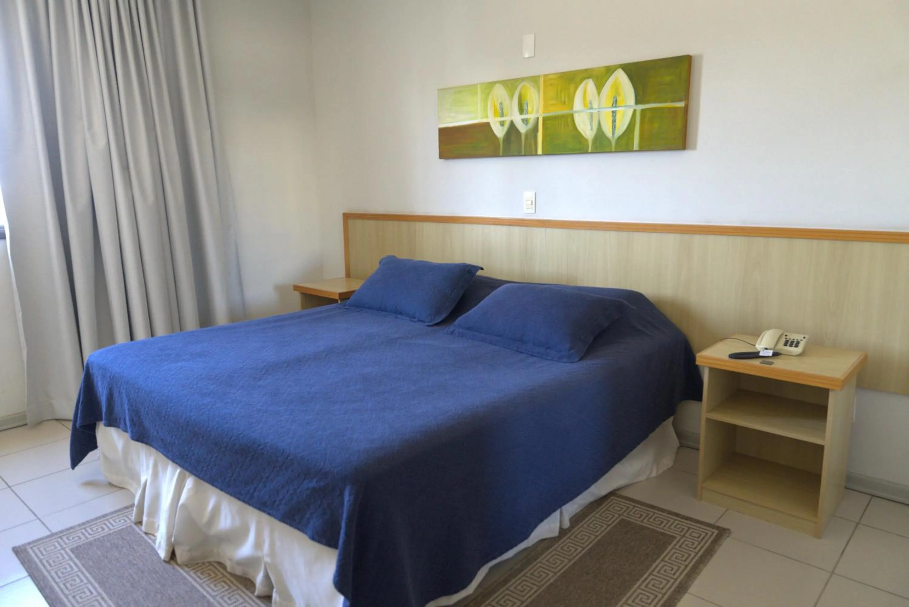 Bed in Itatiba Orion Hotel
