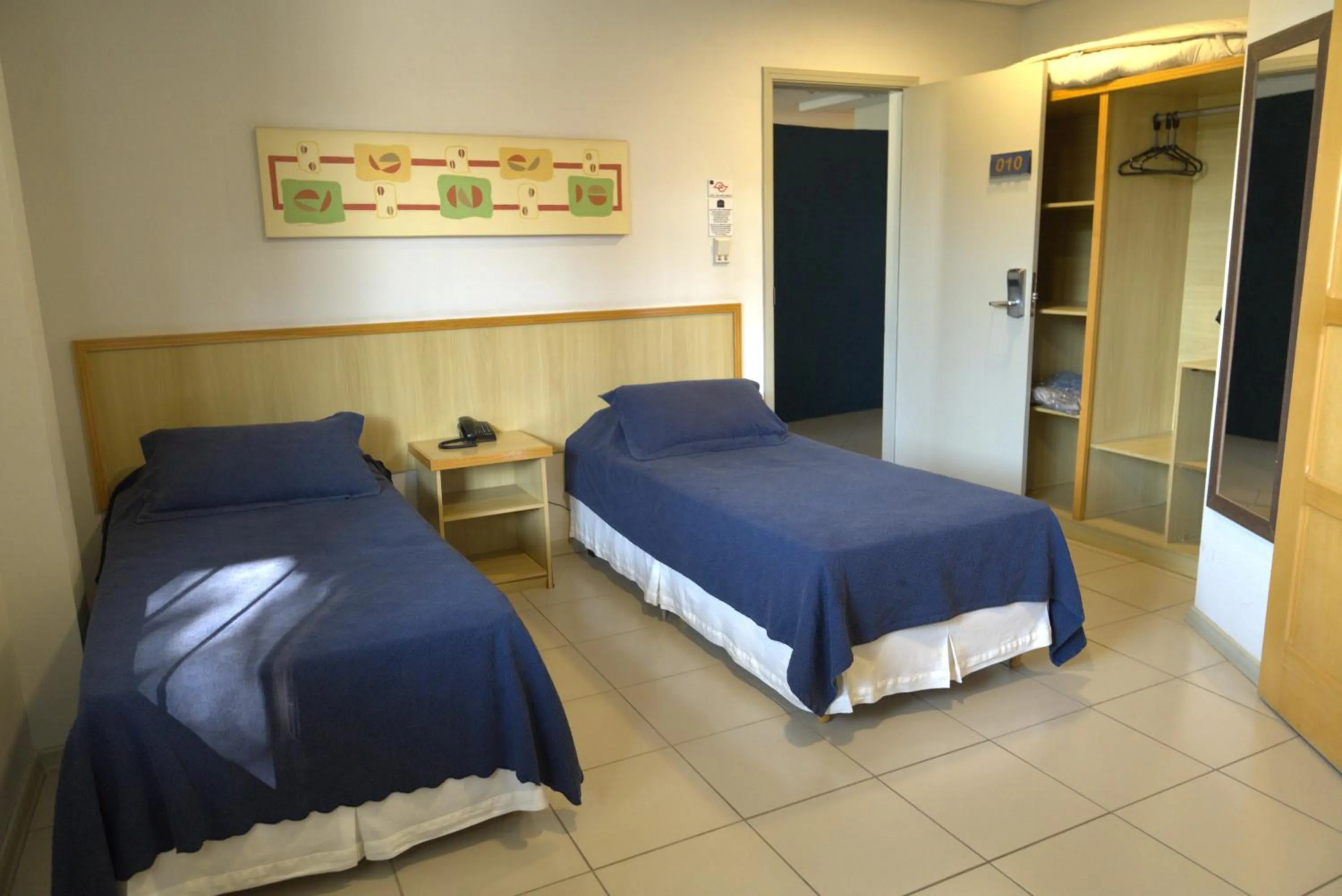Bed in Itatiba Orion Hotel