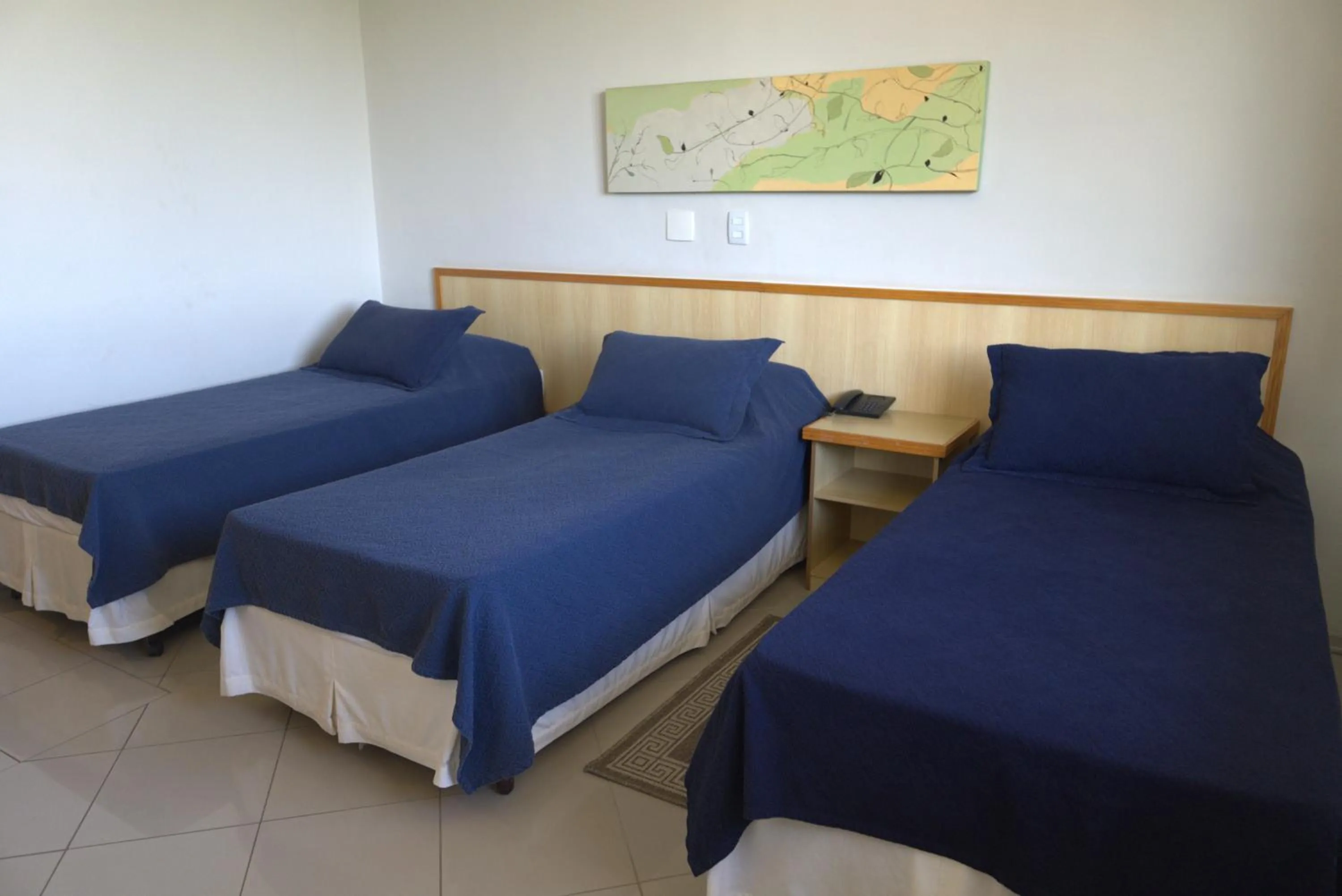 Bed in Itatiba Orion Hotel