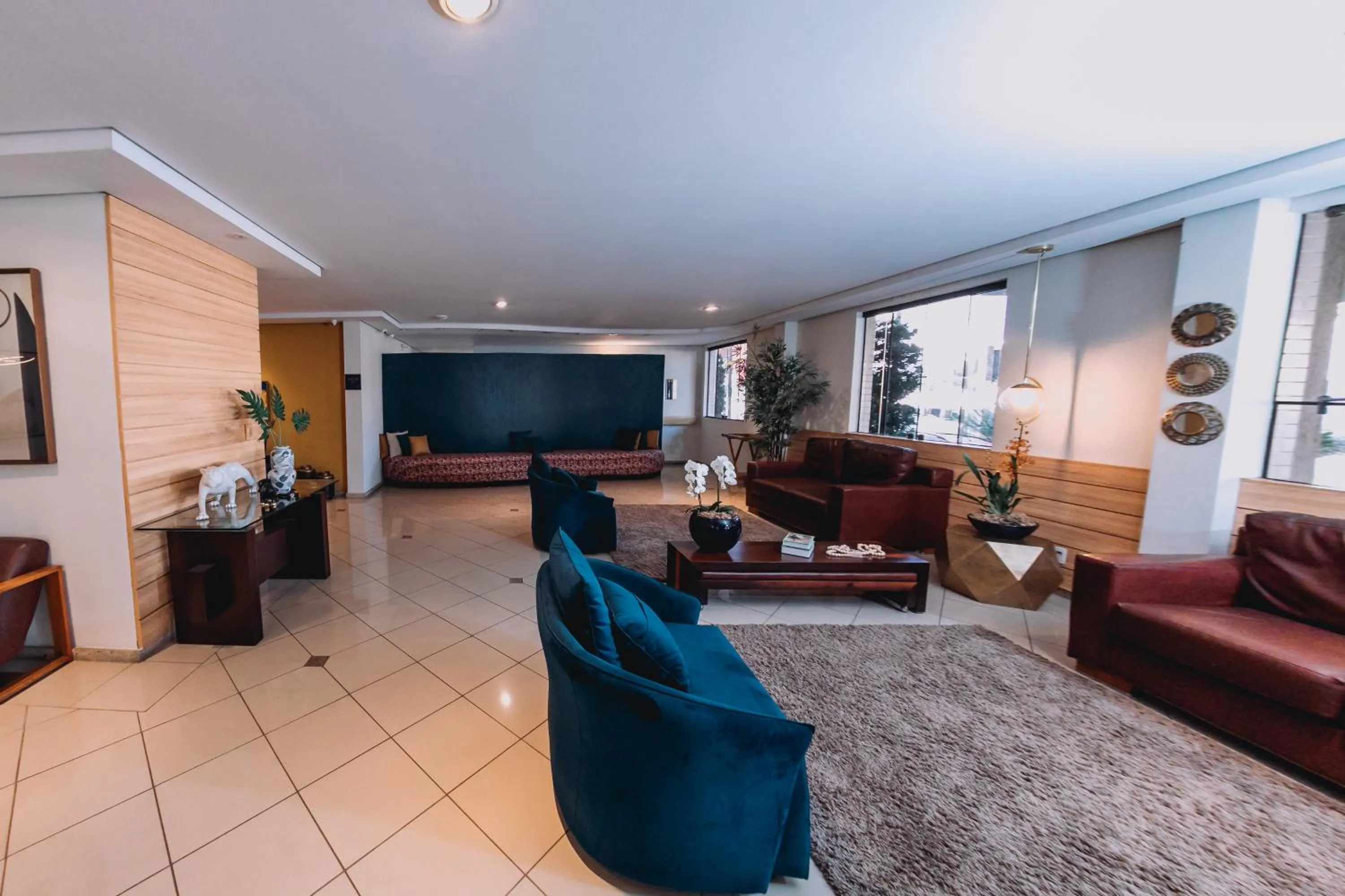 Lobby or reception in Itatiba Orion Hotel