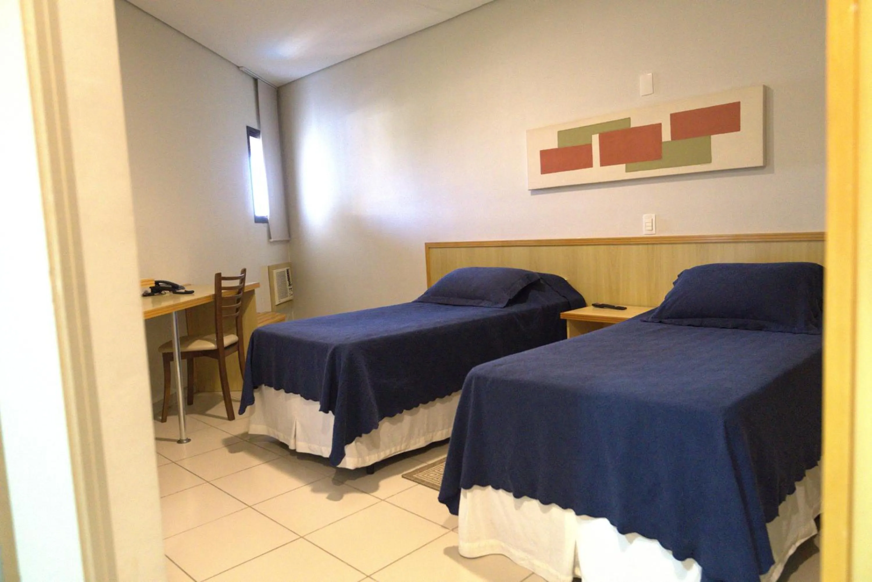 Bed in Itatiba Orion Hotel