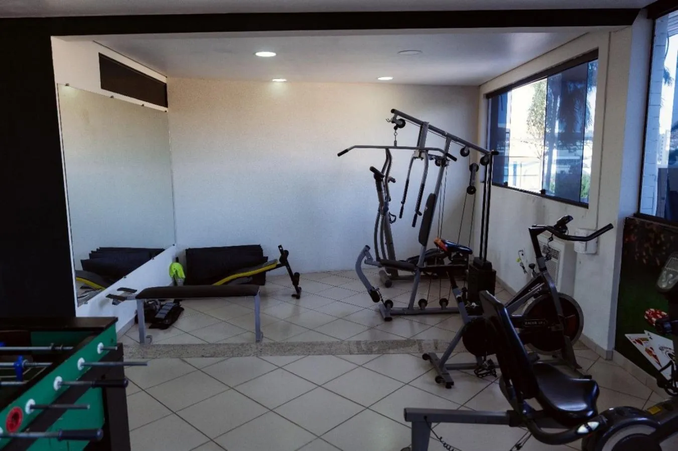 Fitness centre/facilities in Itatiba Orion Hotel