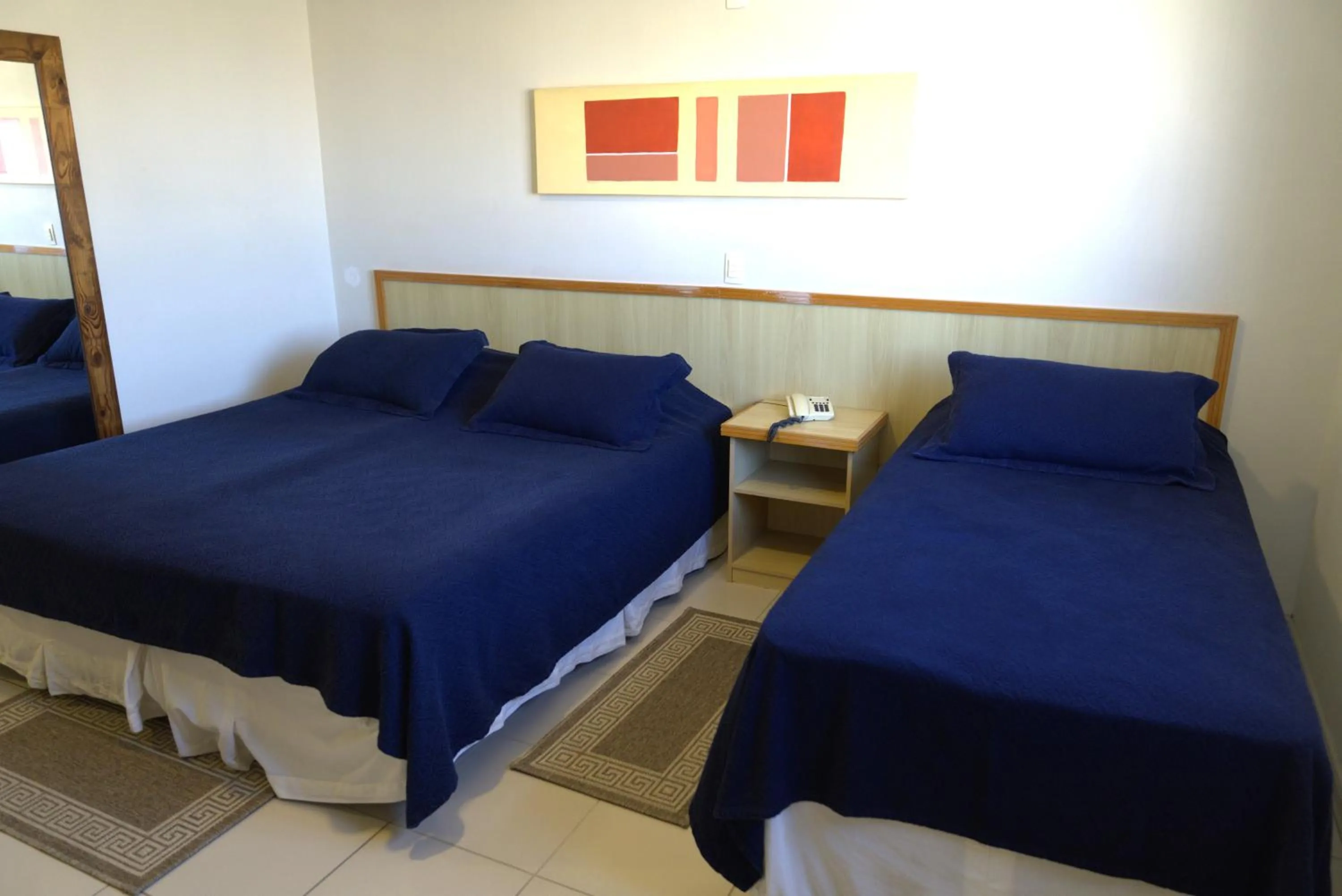Bed in Itatiba Orion Hotel