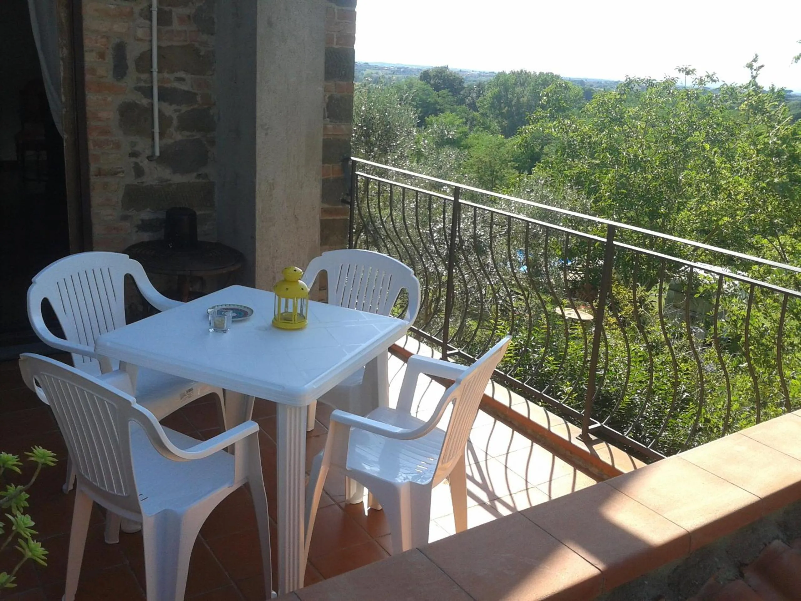 Balcony/Terrace in Le Mimose B&B