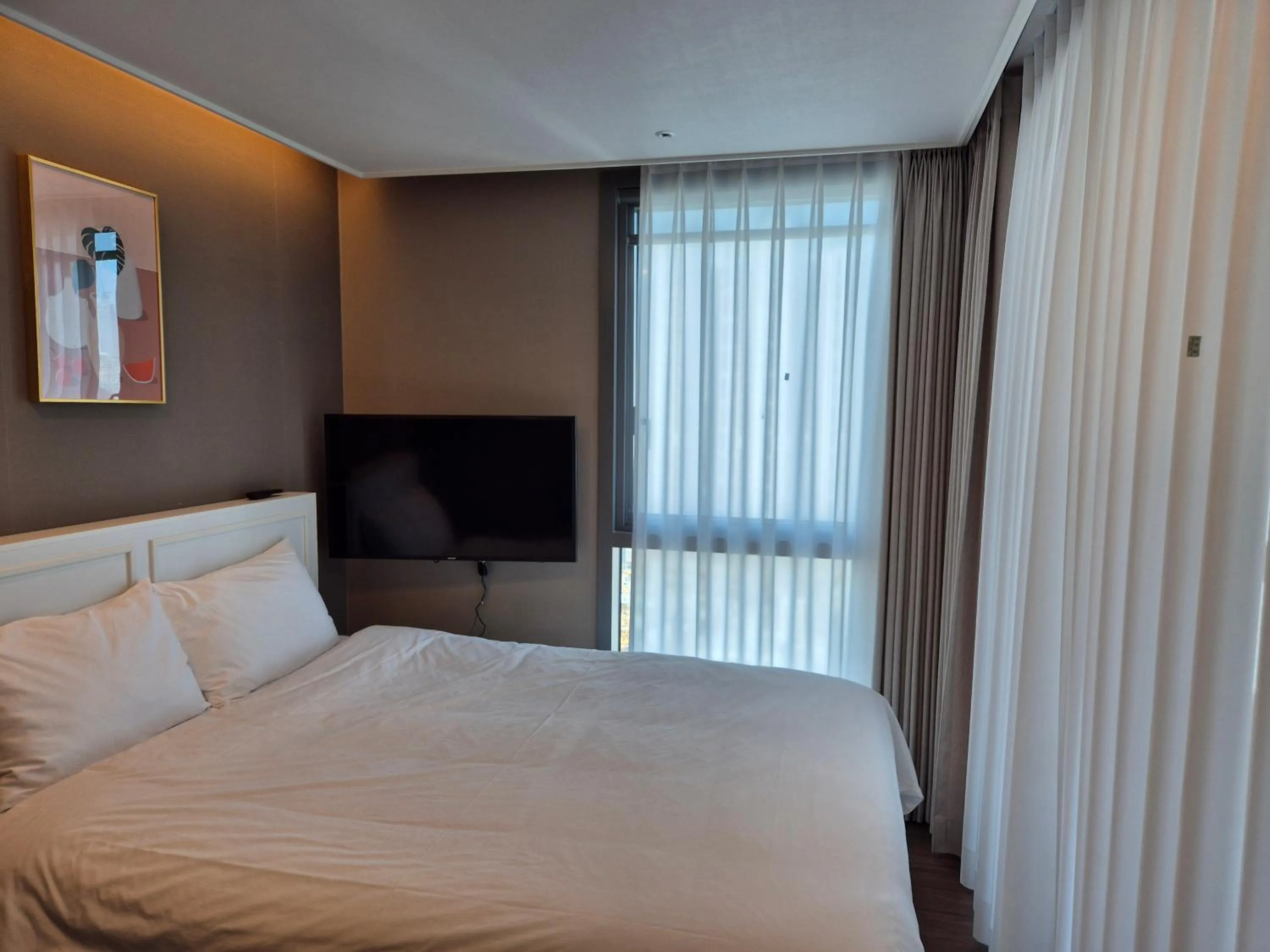 Bed in The solid residence - Elbon the stay by haeundae