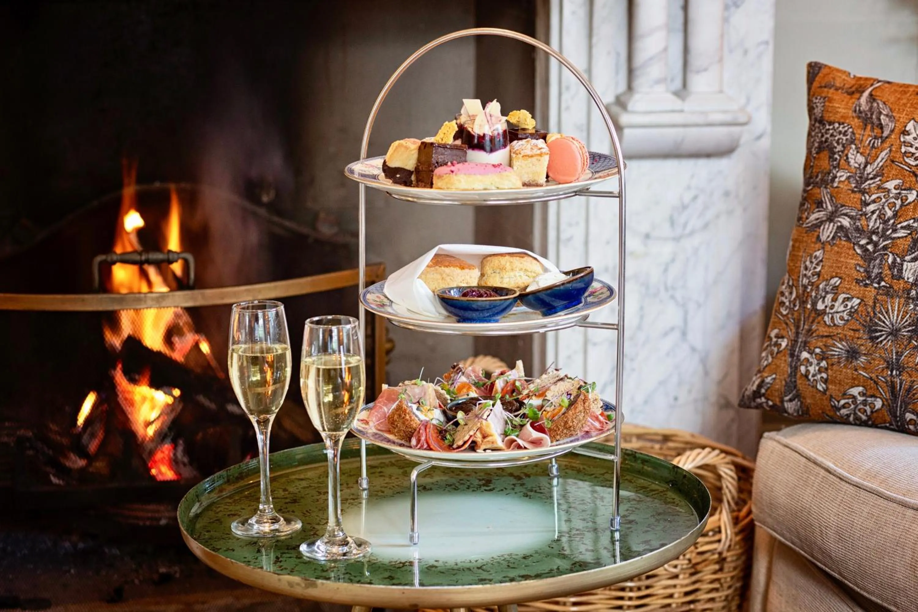 Food in Burleigh Court Hotel