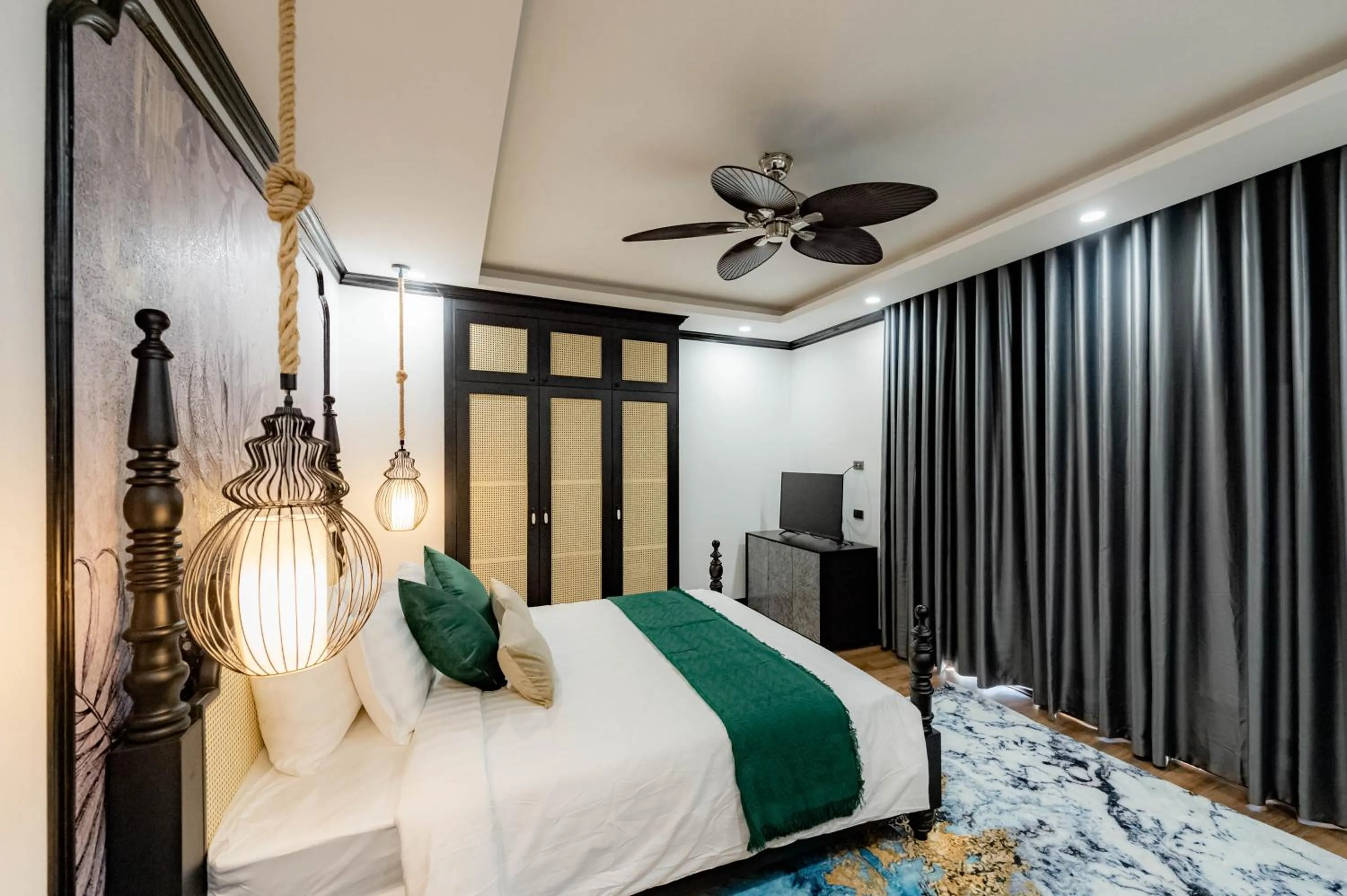 Photo of the whole room, Bed in Cozy An Boutique Hotel Luangprabang