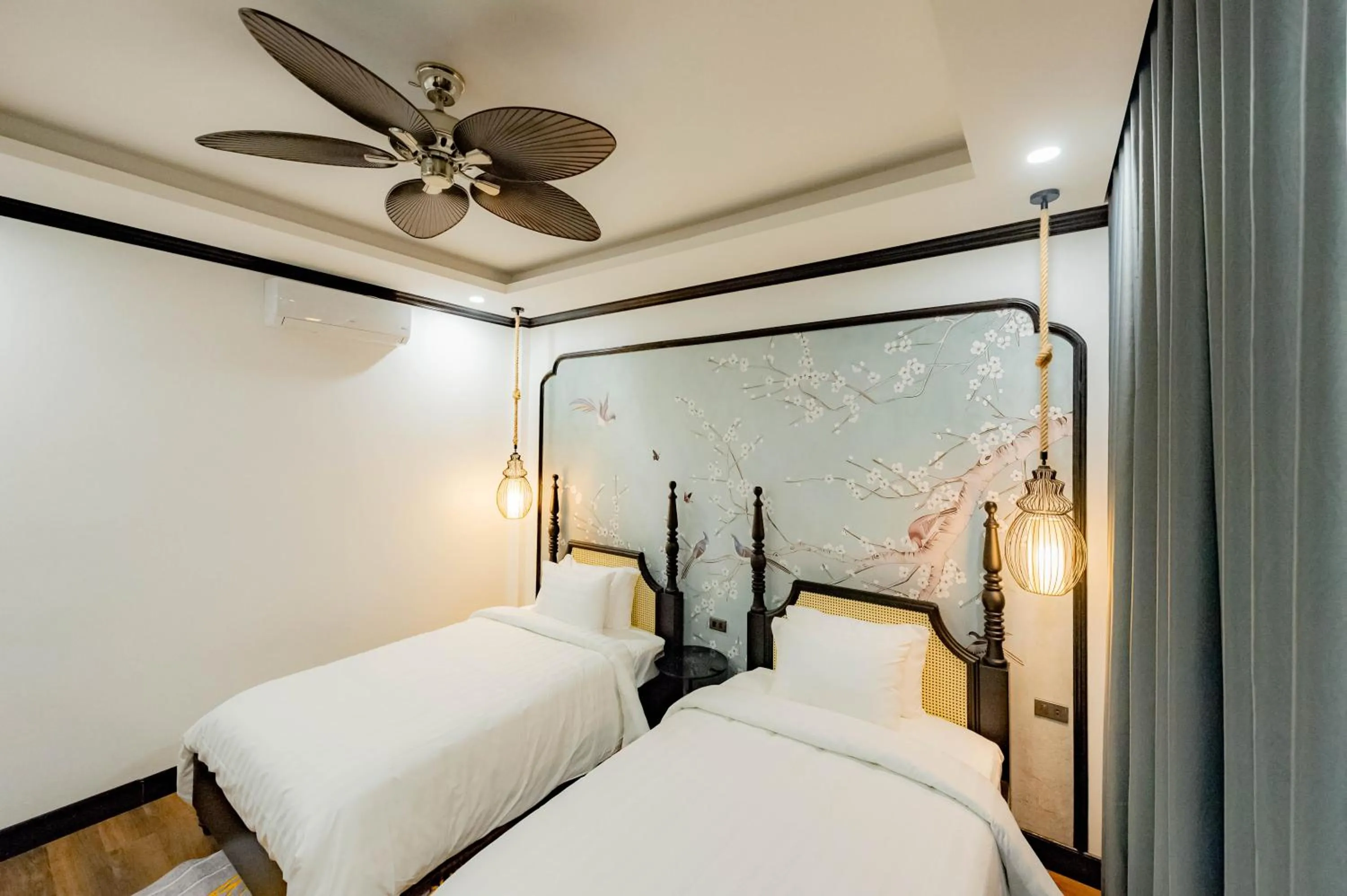 Bed in Cozy An Boutique Hotel Luangprabang