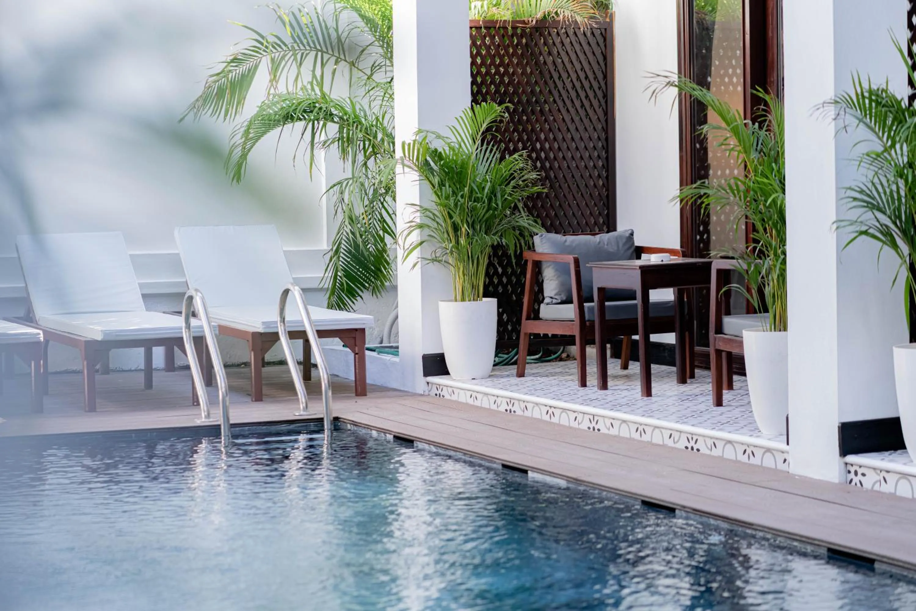 Pool view in Cozy An Boutique Hotel Luangprabang