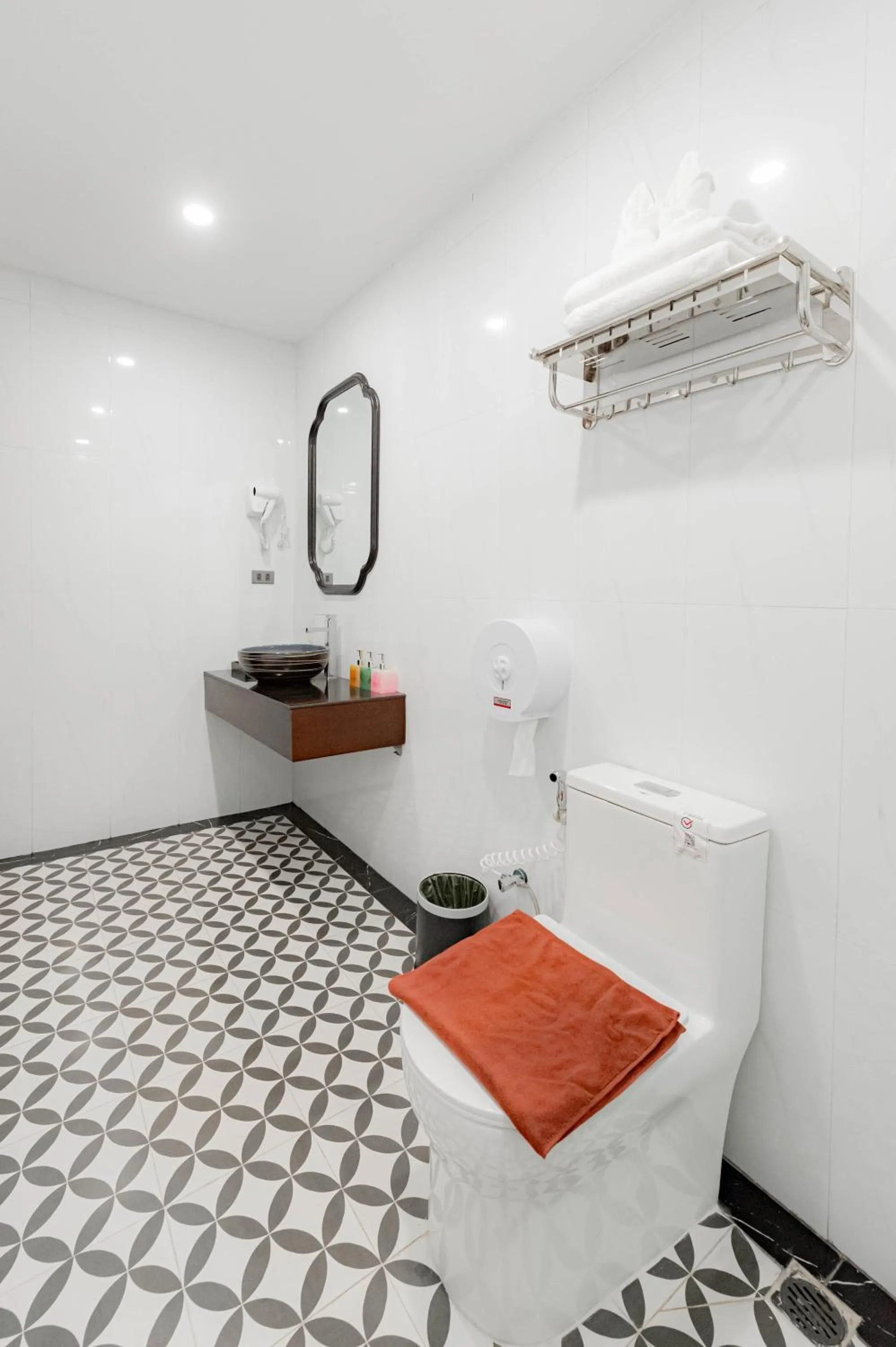 Bathroom in Cozy An Boutique Hotel Luangprabang