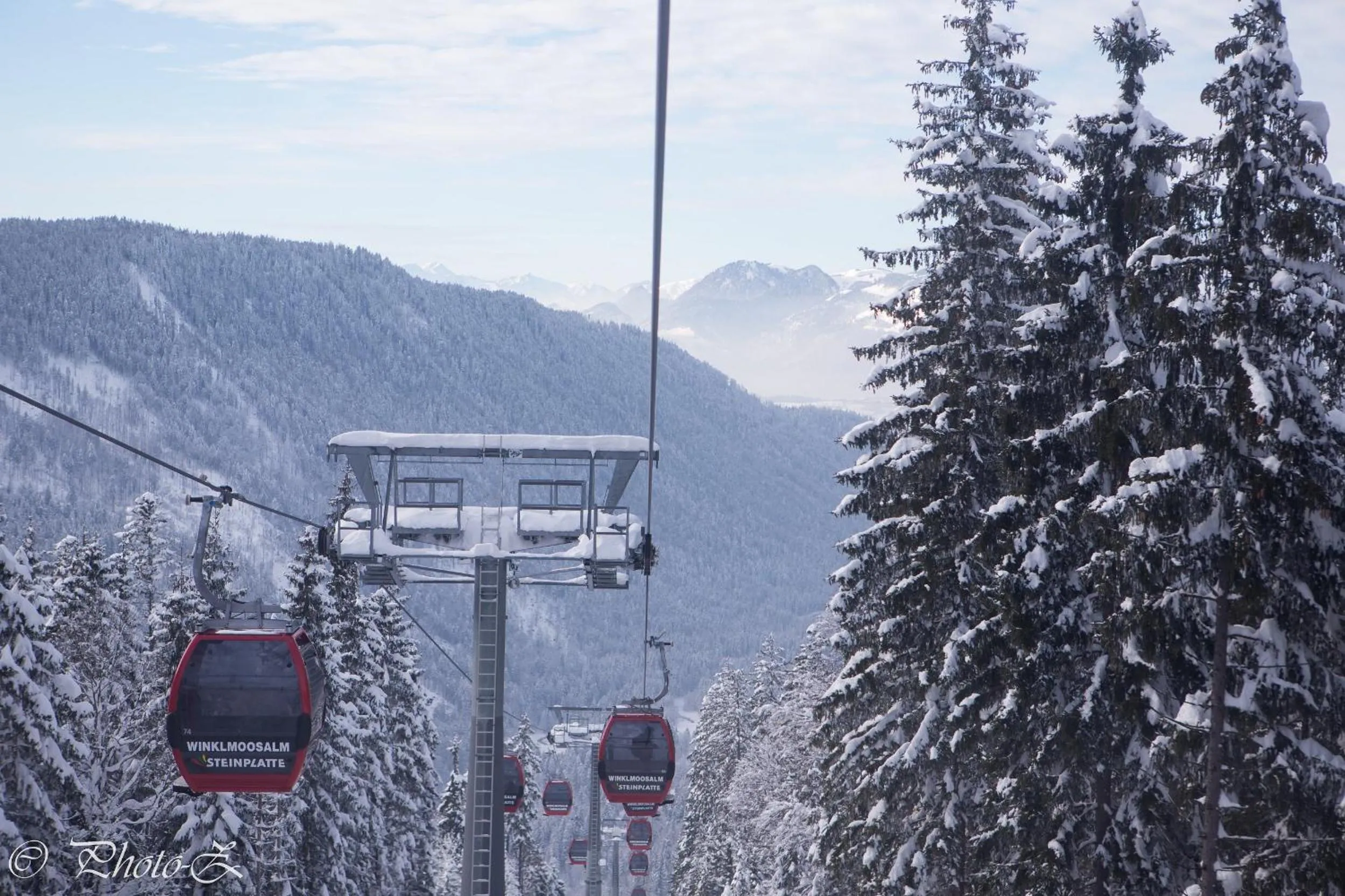 Skiing in DEVA Villa Mittermaier