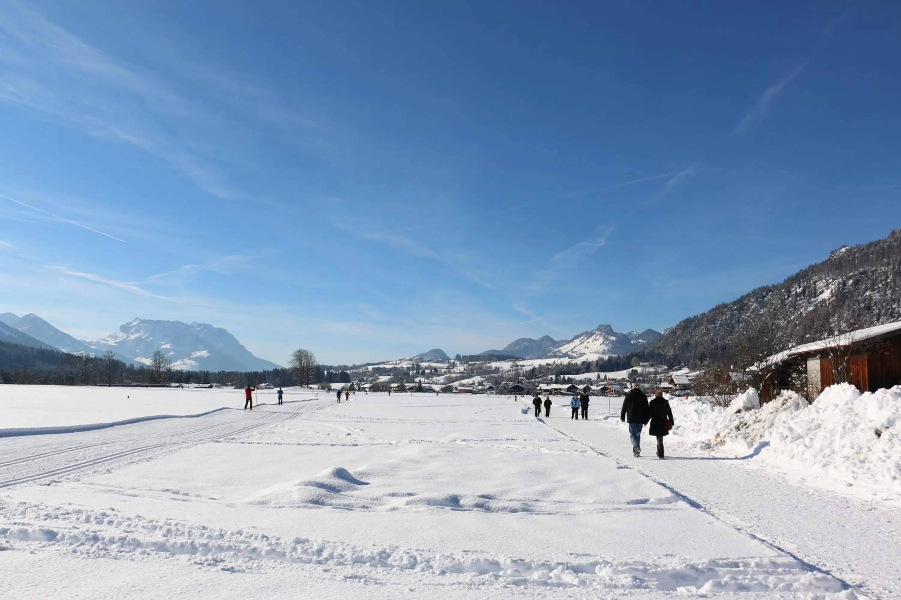 Skiing in DEVA Villa Mittermaier