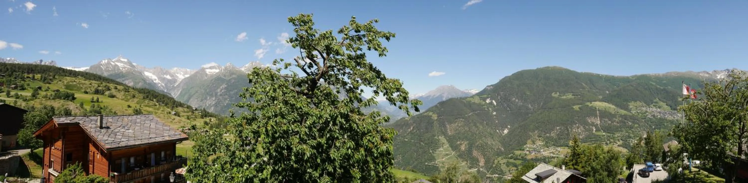 Mountain view in Hotel Alpenblick