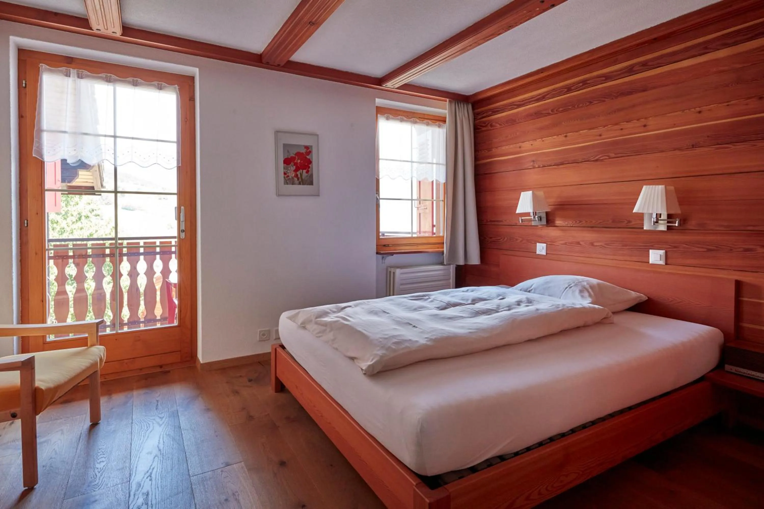 Photo of the whole room, Bed in Hotel Alpenblick