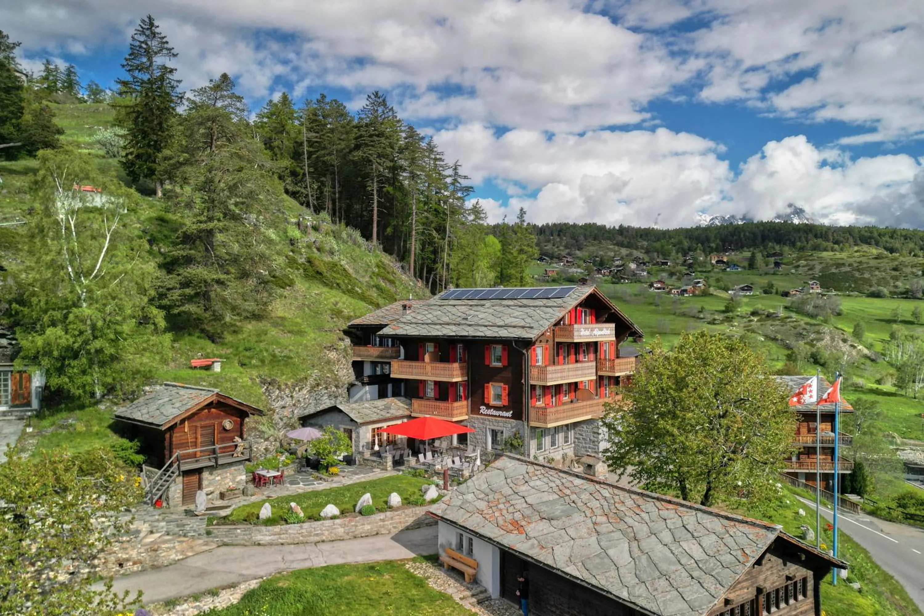 Property building in Hotel Alpenblick
