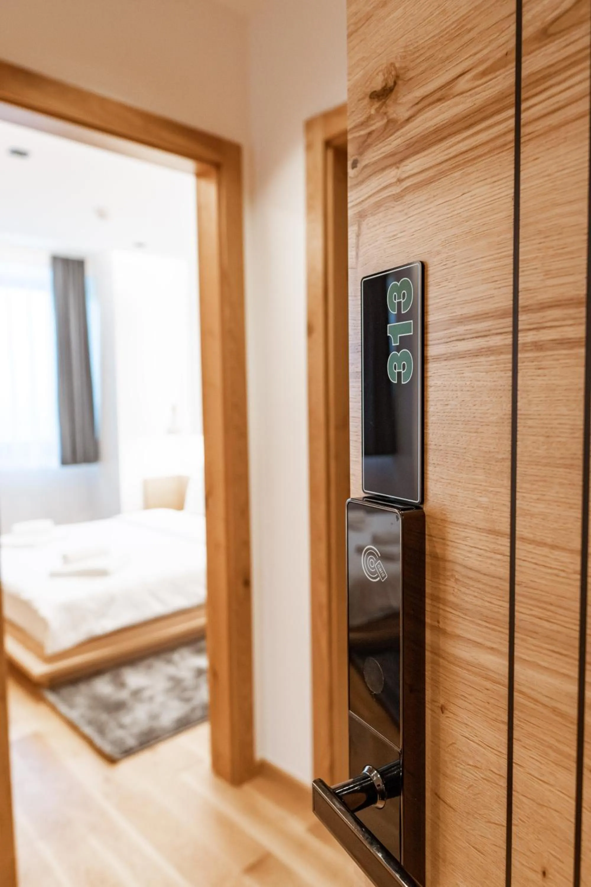 Bed in Aparthotel Zlatni Javor