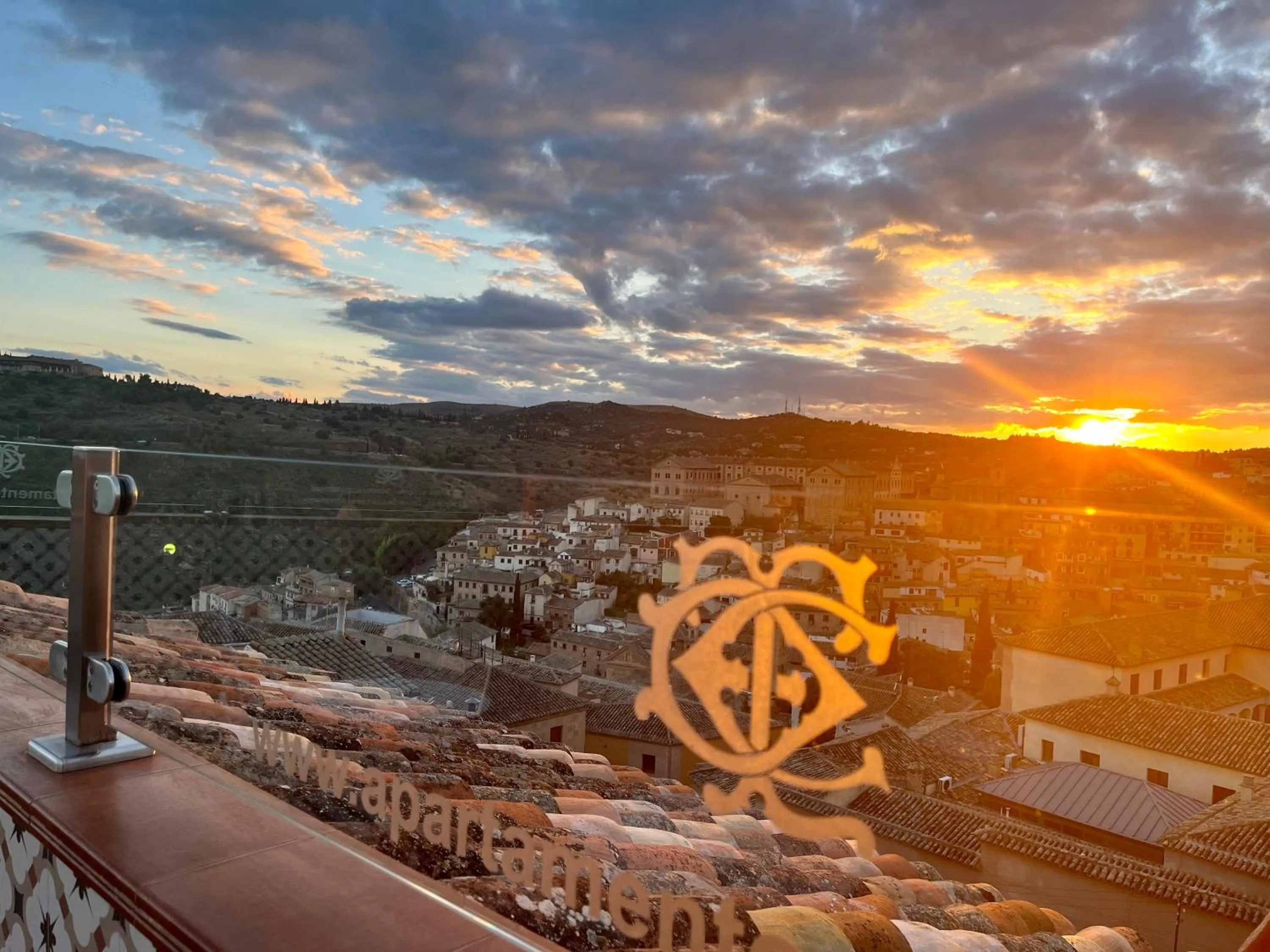 Sunset in Casón De Los López Apartments