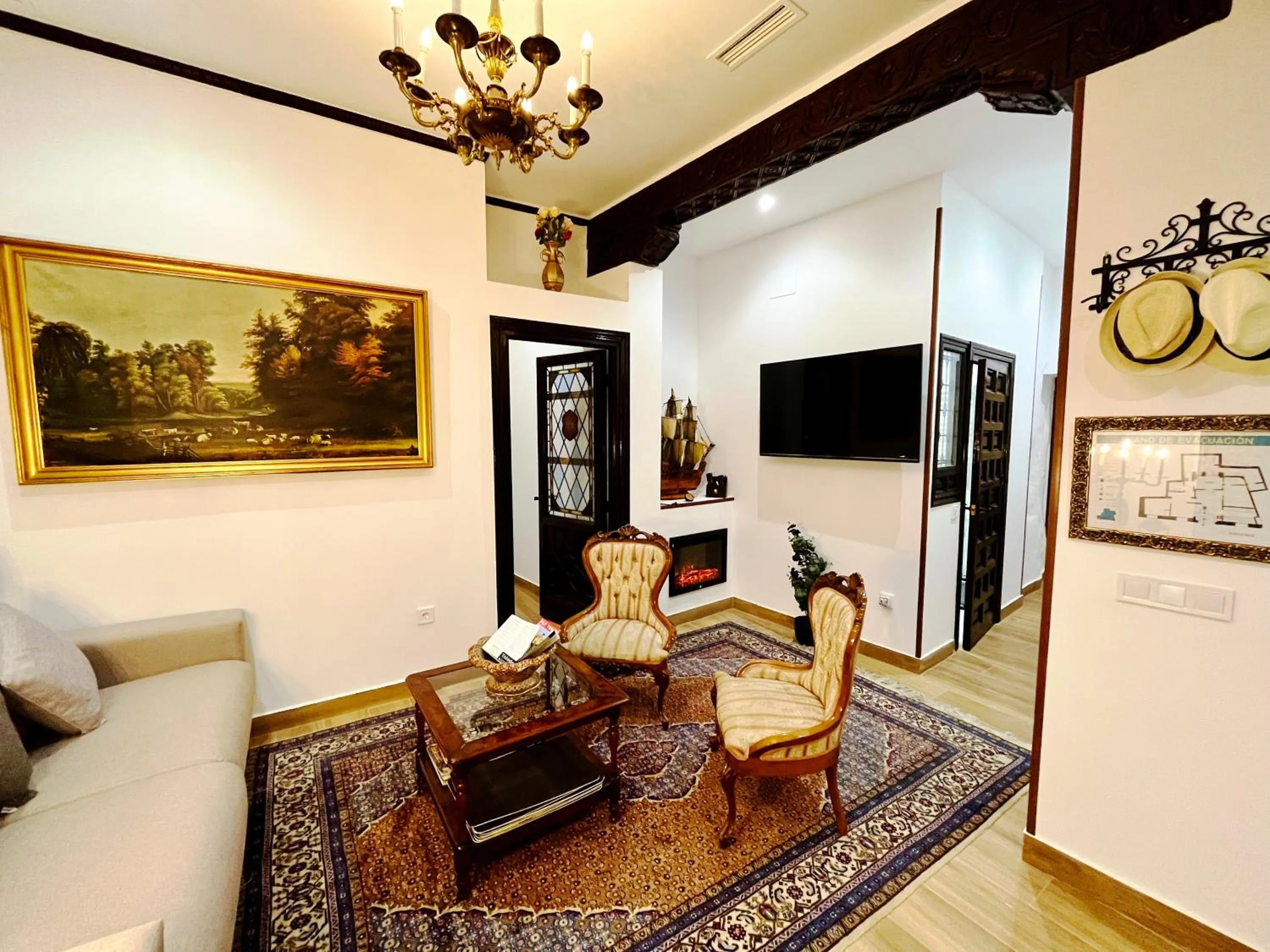 TV and multimedia in Casón De Los López Apartments