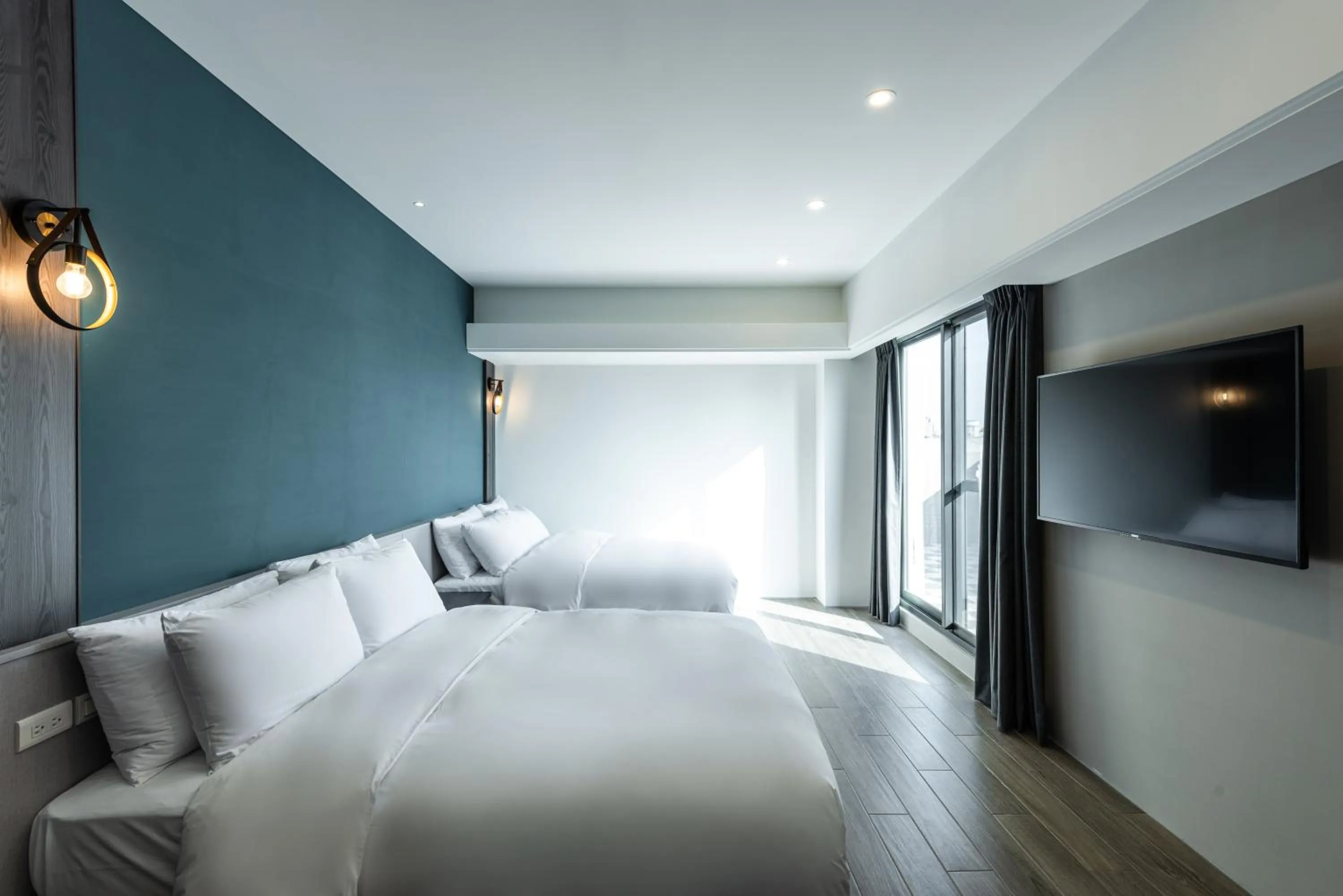 Bed in Hotel Euphemia