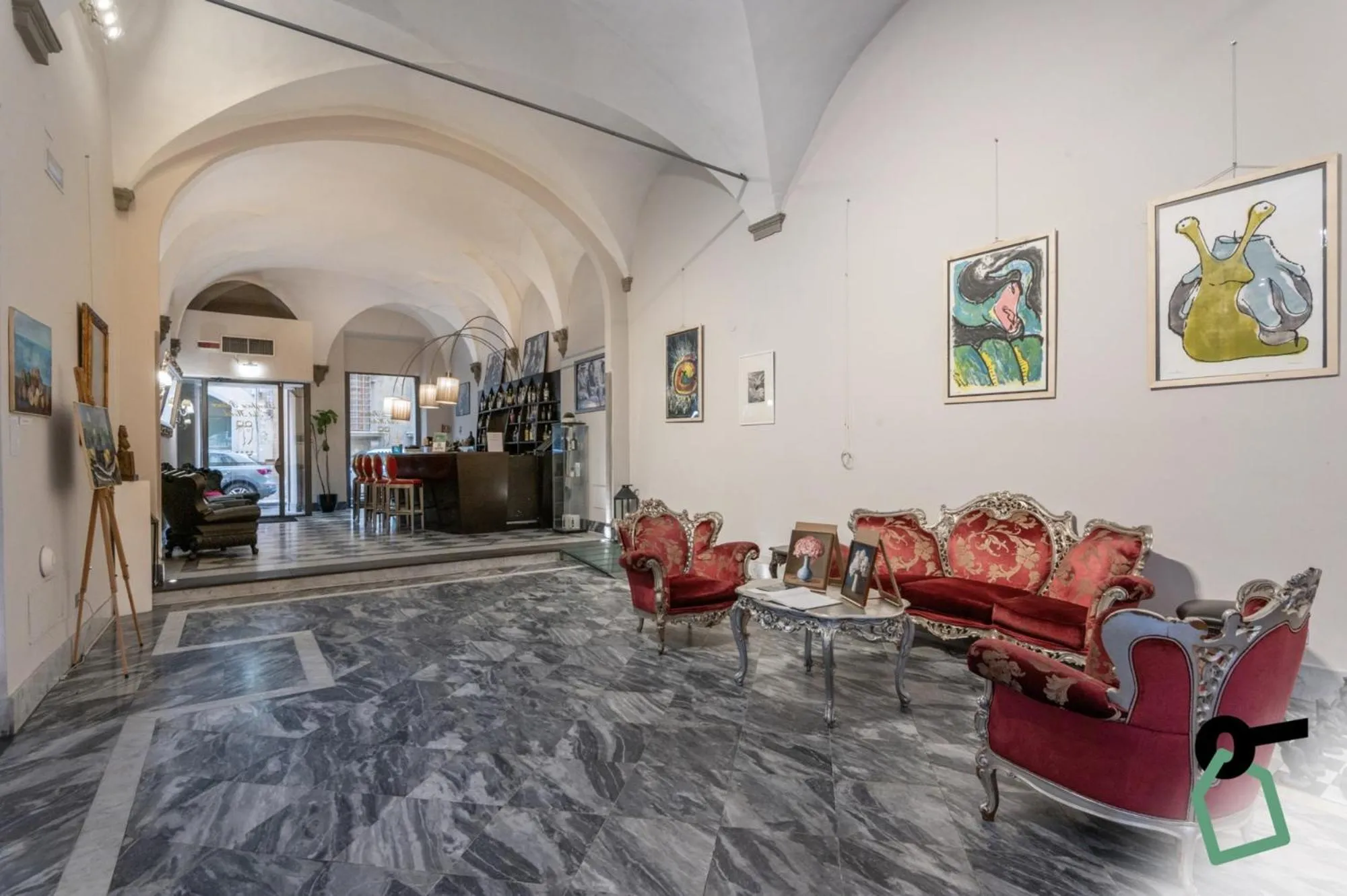 Lounge or bar in Hotiday Room Collection - Firenze Ghibellina