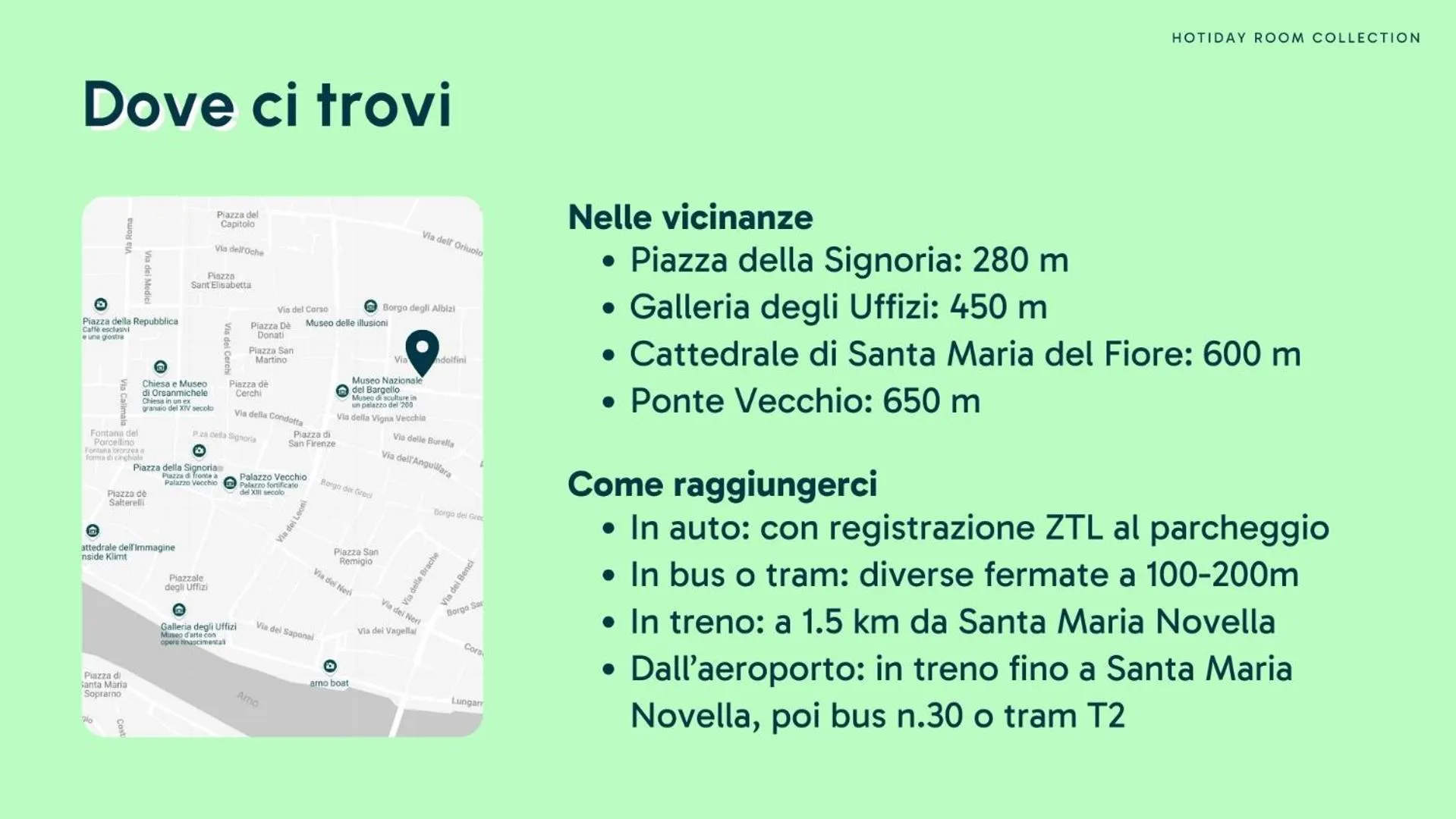 Text overlay in Hotiday Room Collection - Firenze Ghibellina