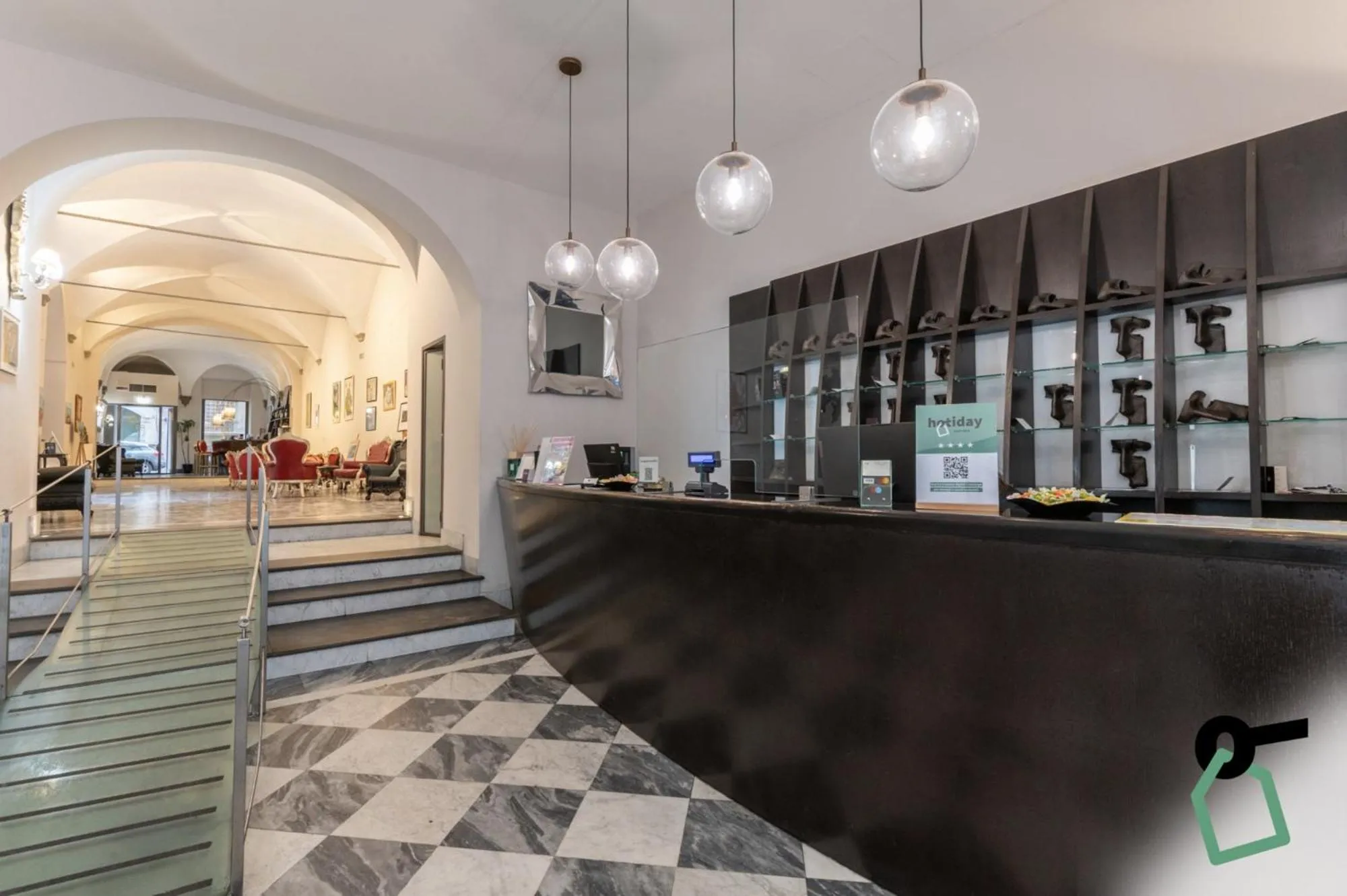 Lobby or reception in Hotiday Room Collection - Firenze Ghibellina