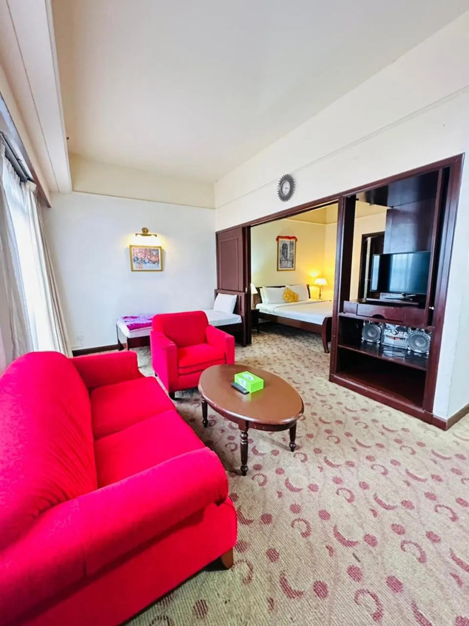 Living room in KL COZY GOLD SUITE At TIMES SQUARE