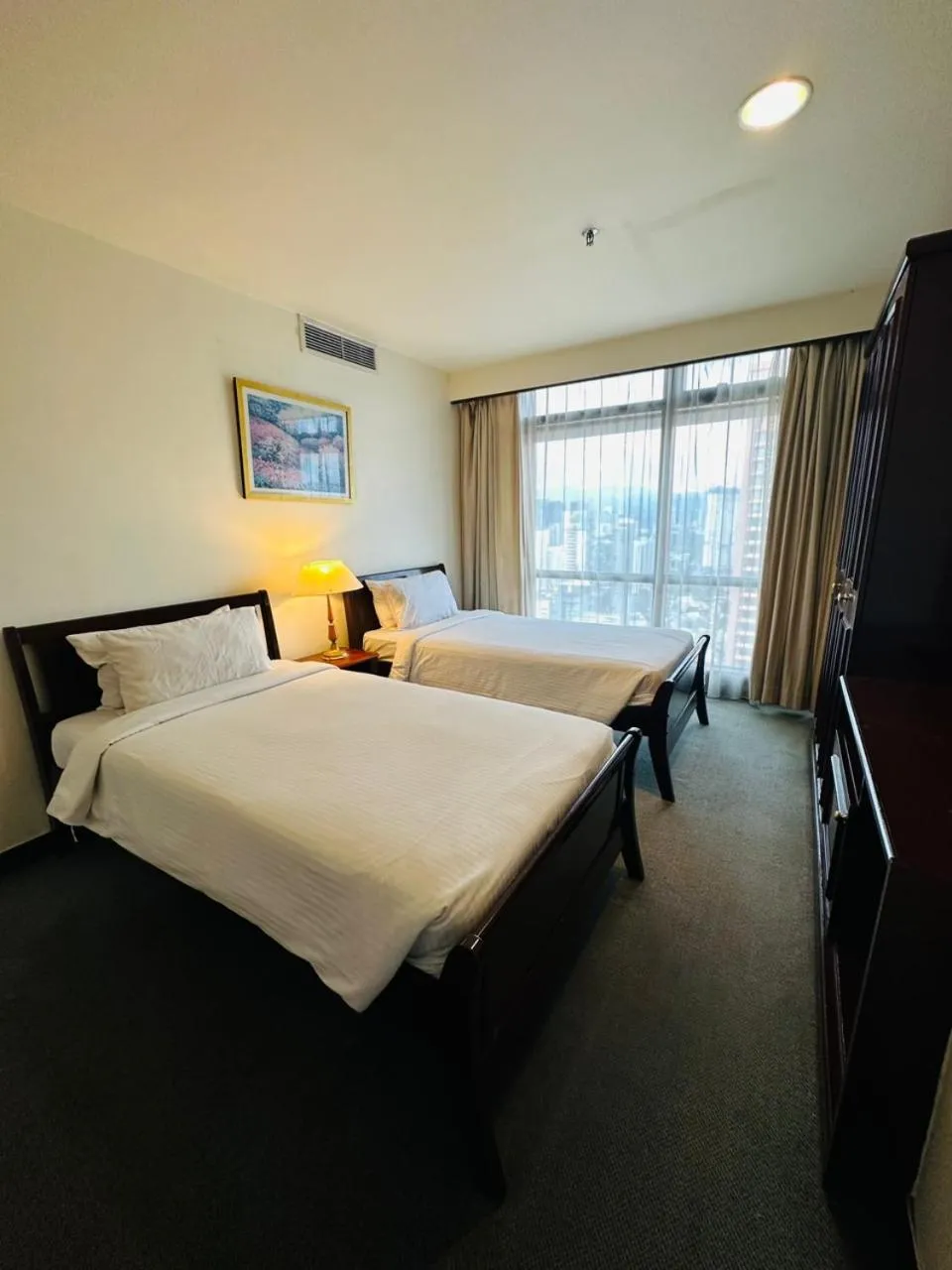 Bed in KL COZY GOLD SUITE At TIMES SQUARE