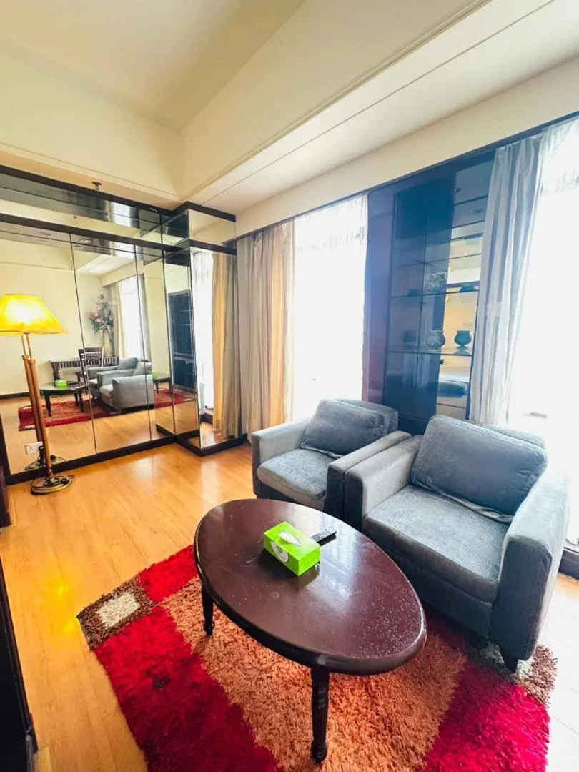 Living room in KL COZY GOLD SUITE At TIMES SQUARE