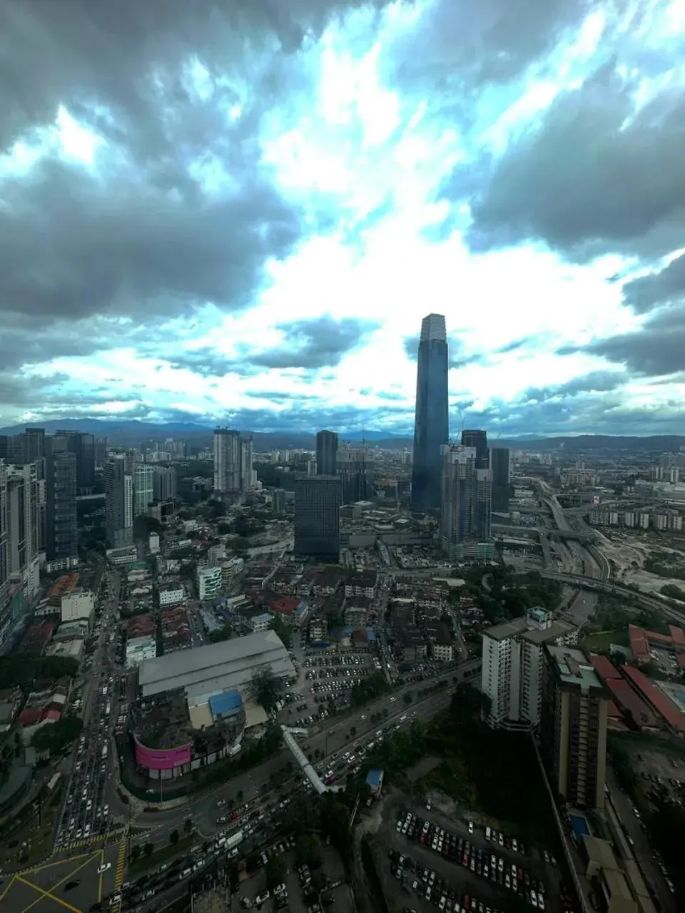 City view in KL COZY GOLD SUITE At TIMES SQUARE City view in KL COZY GOLD SUITE At TIMES SQUARE